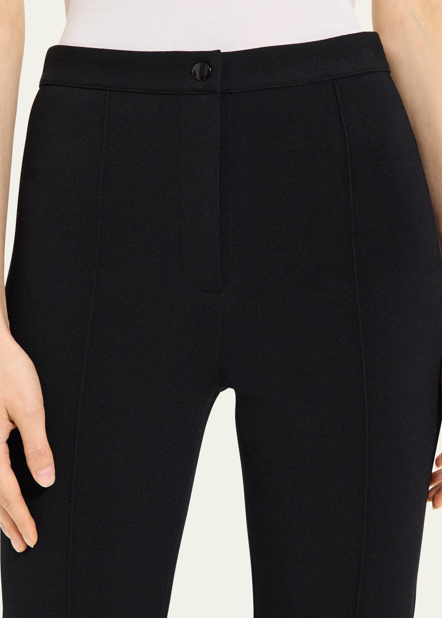 Theory Compact Crepe Flare Pants