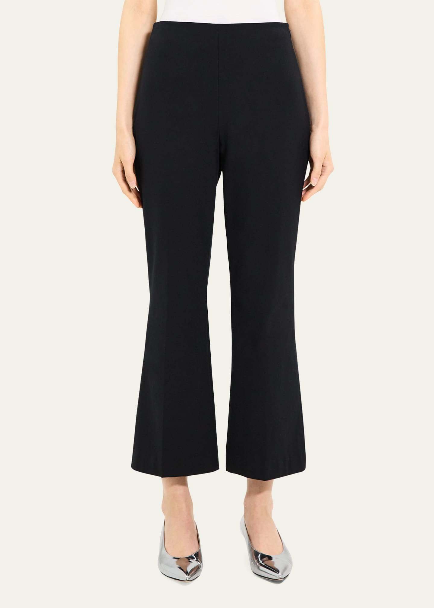 Theory Stretch Kick Pants Bergdorf Goodman