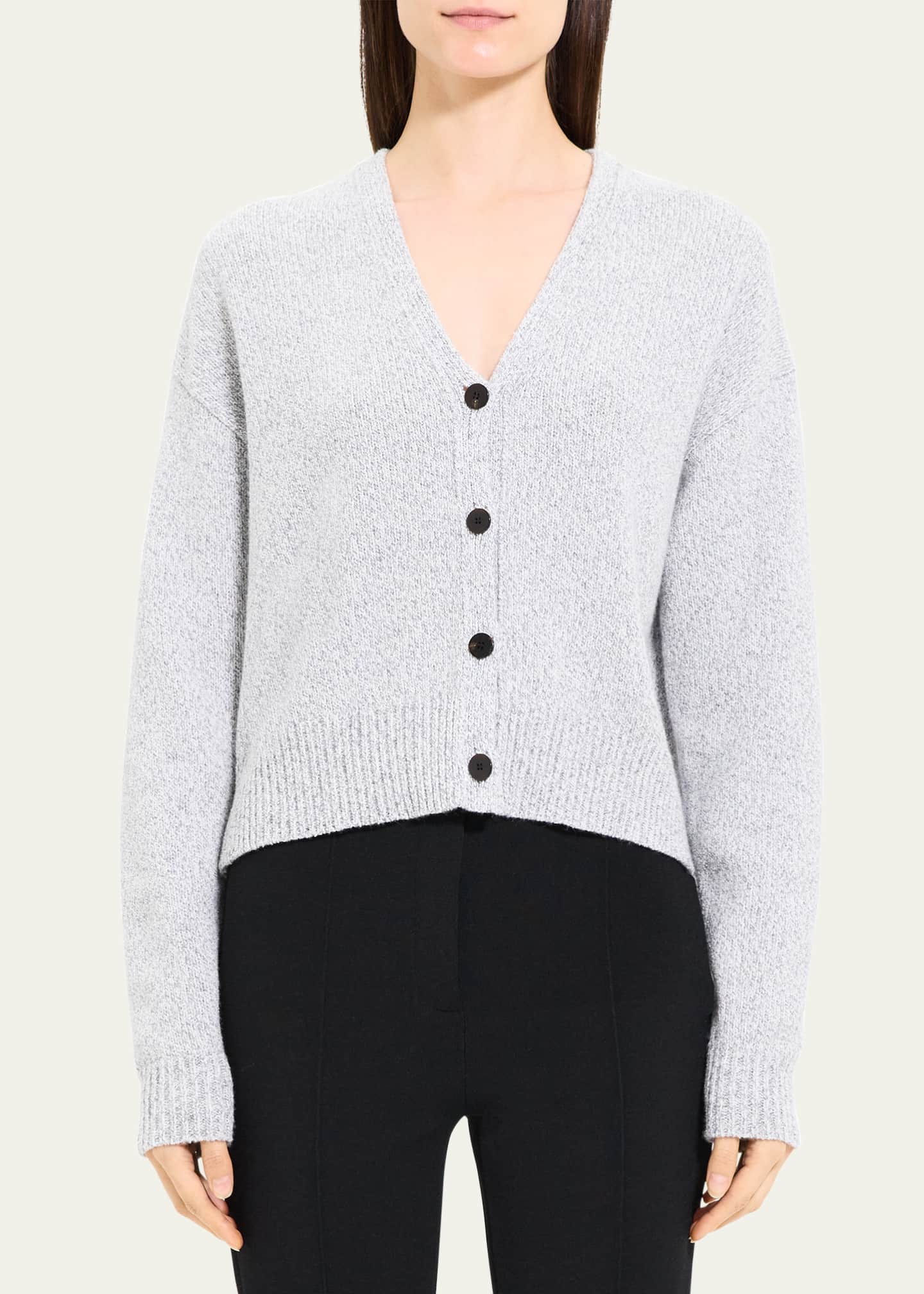 Theory cropped cardigan sale