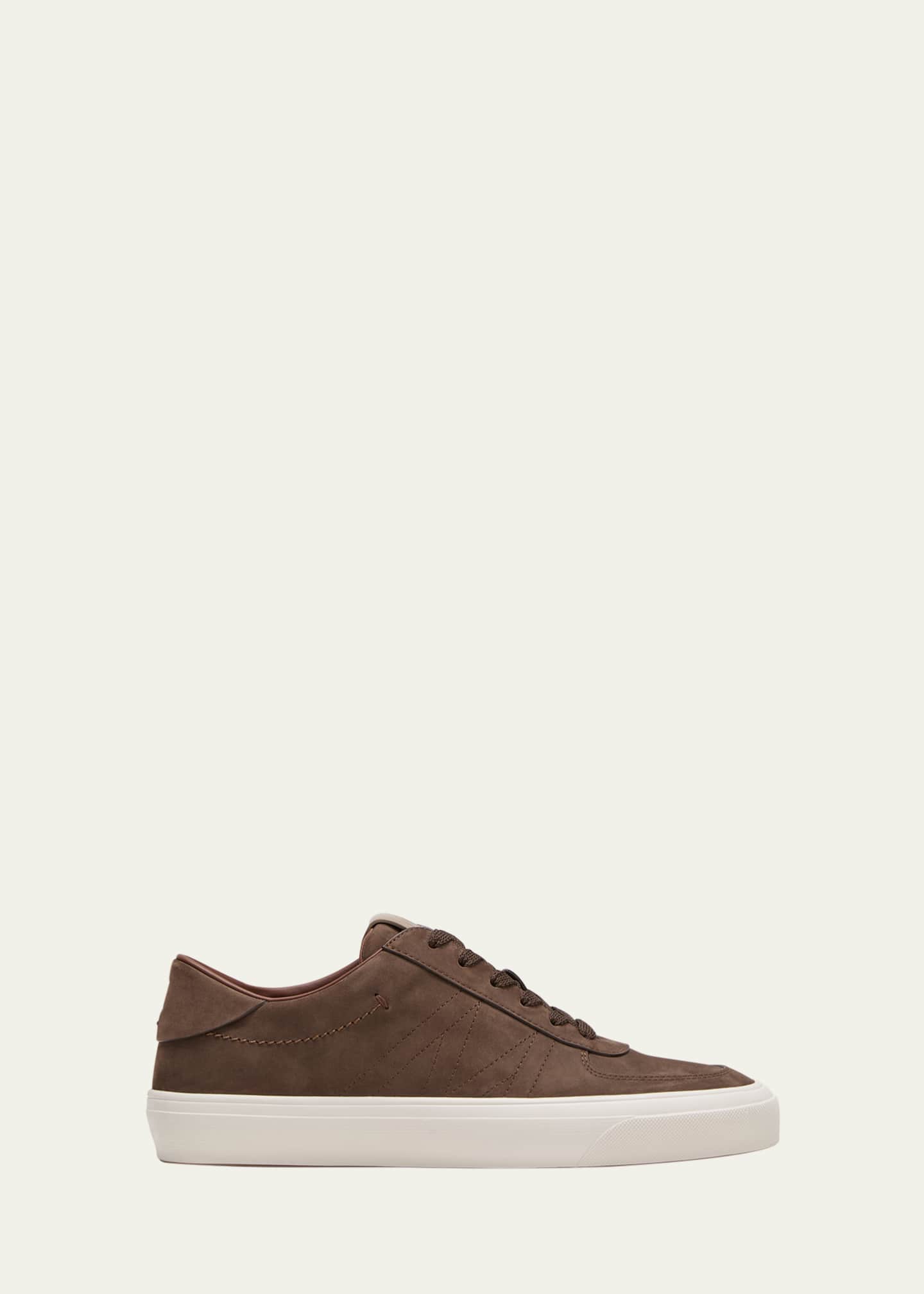 Moncler Men's Monclub Nubuck Low-Top Sneakers Image 1 of 5