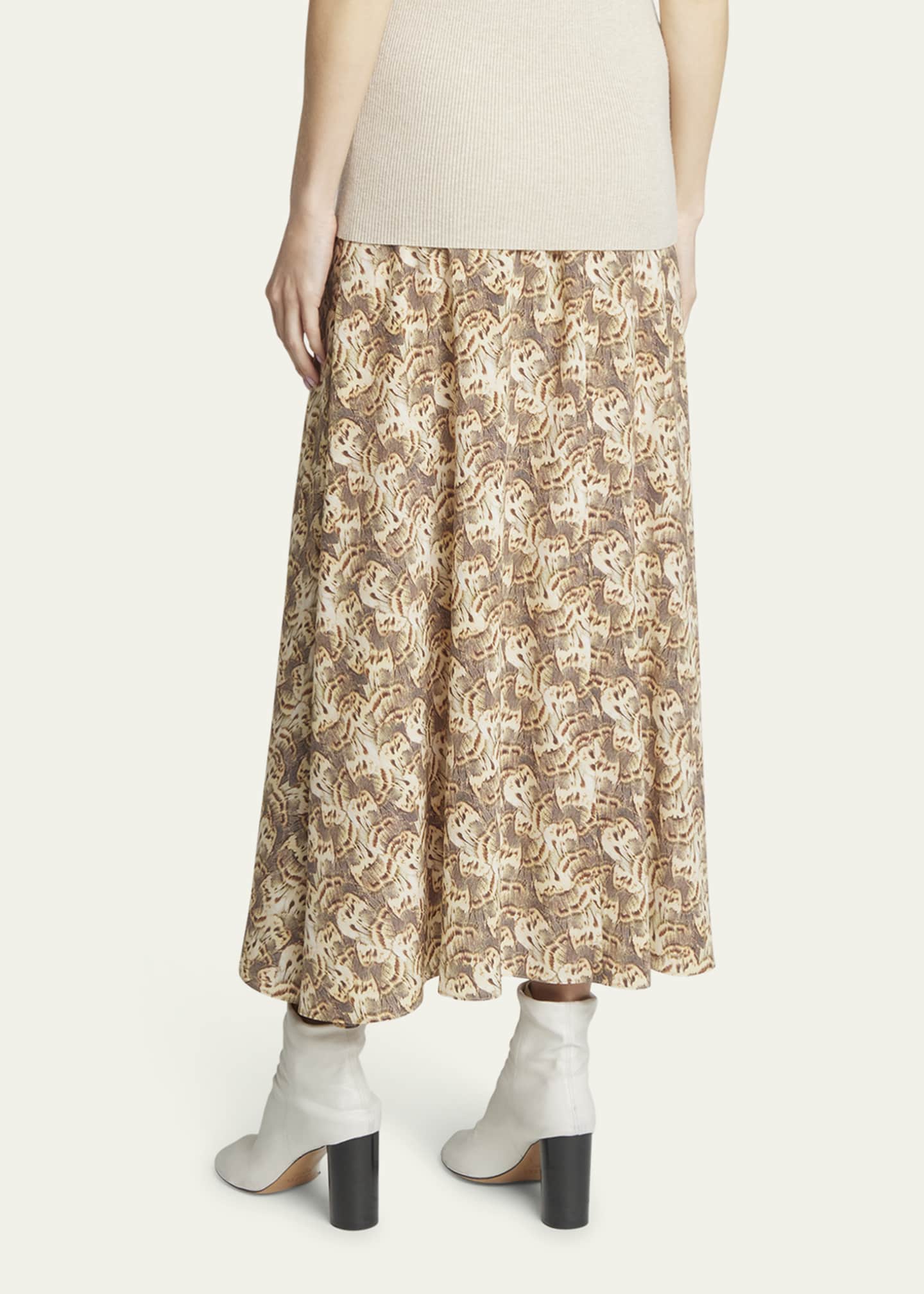 Isabel Marant Sakura Silk Midi Skirt - Bergdorf Goodman
