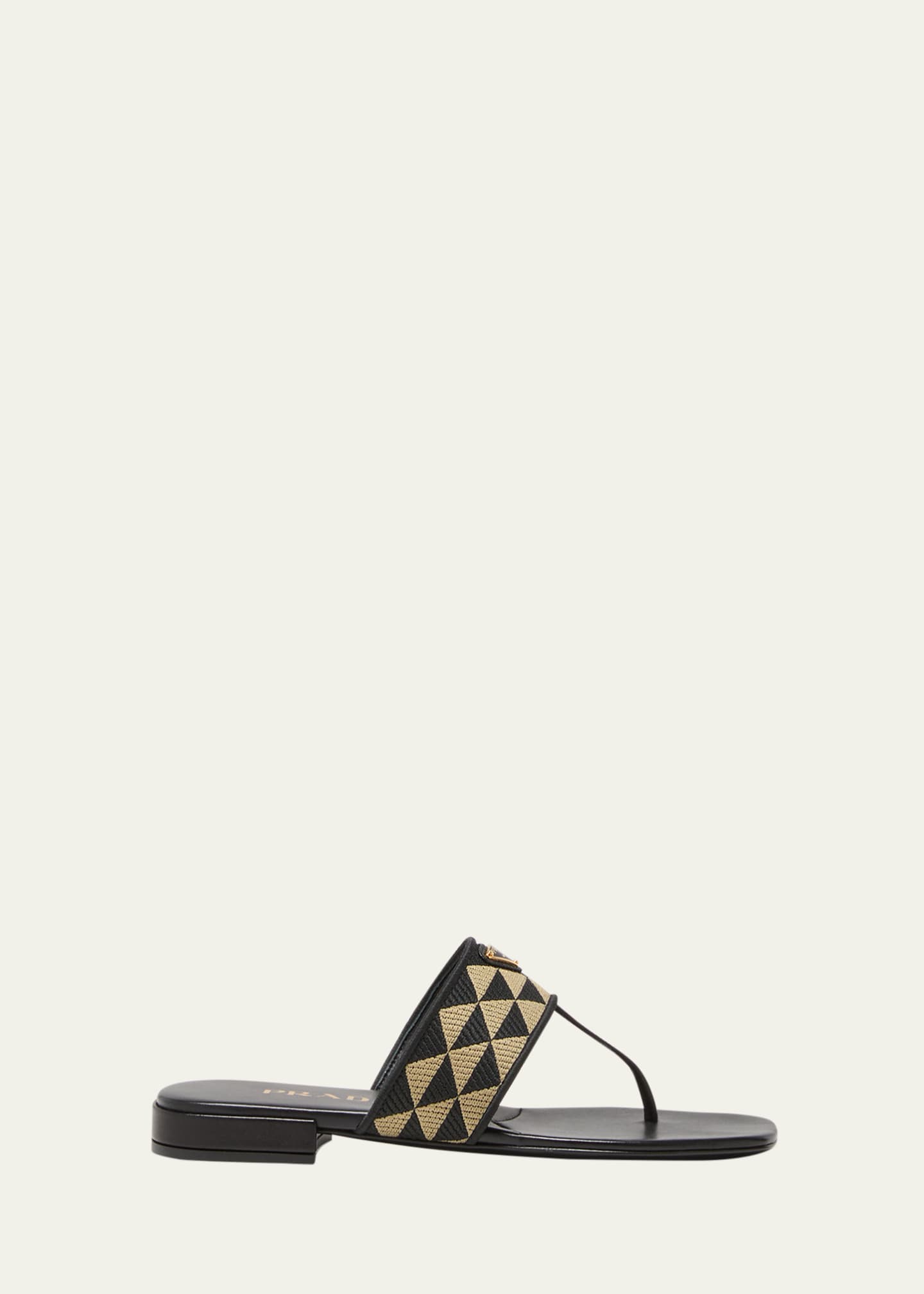 Prada thong hot sale sandals