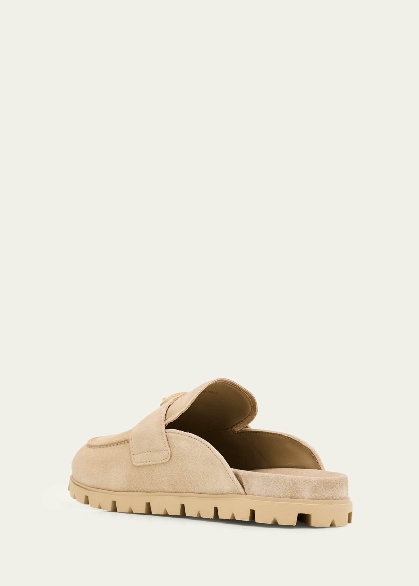 Fussbett Suede Loafer Mules