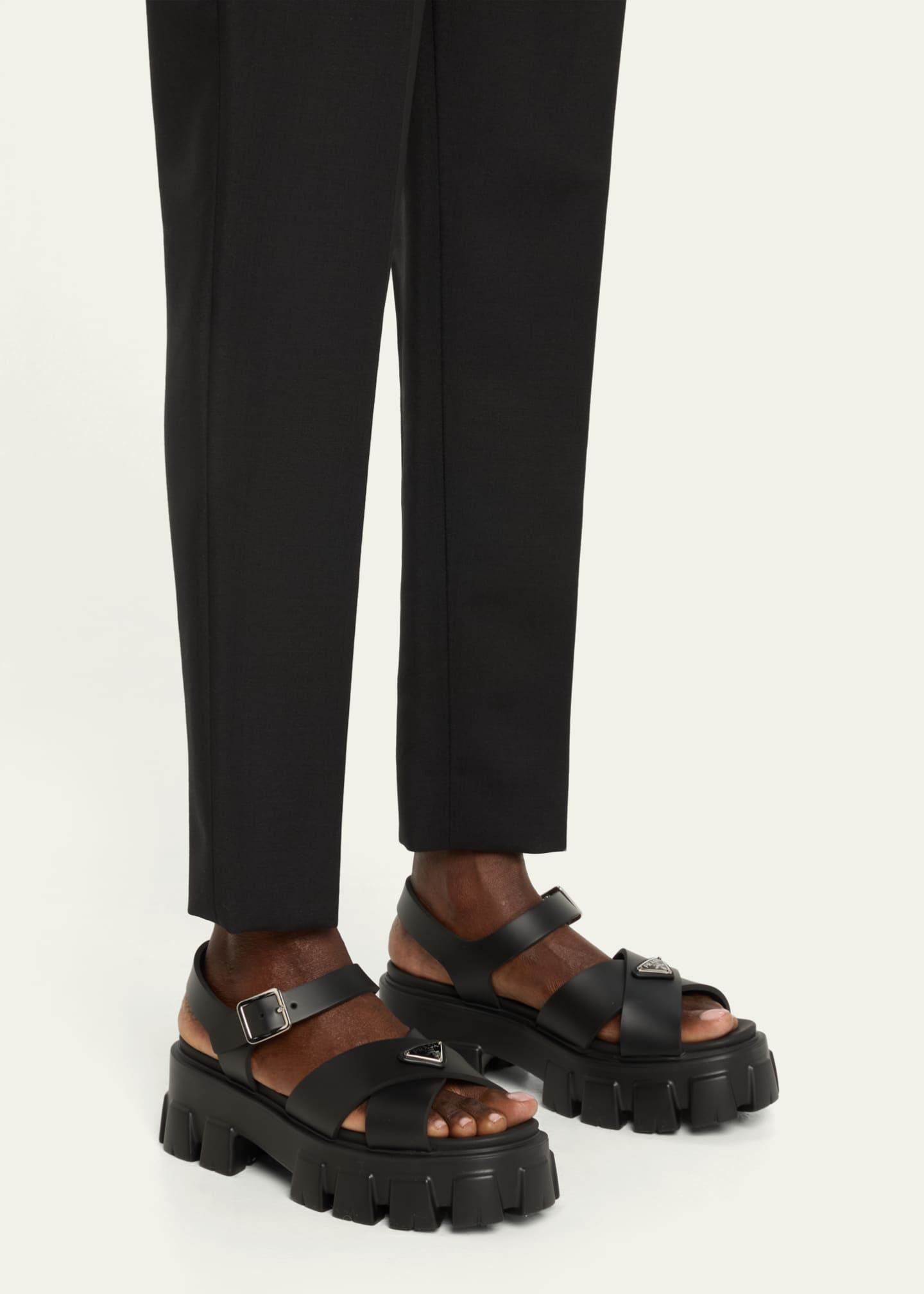 Prada slippers sales