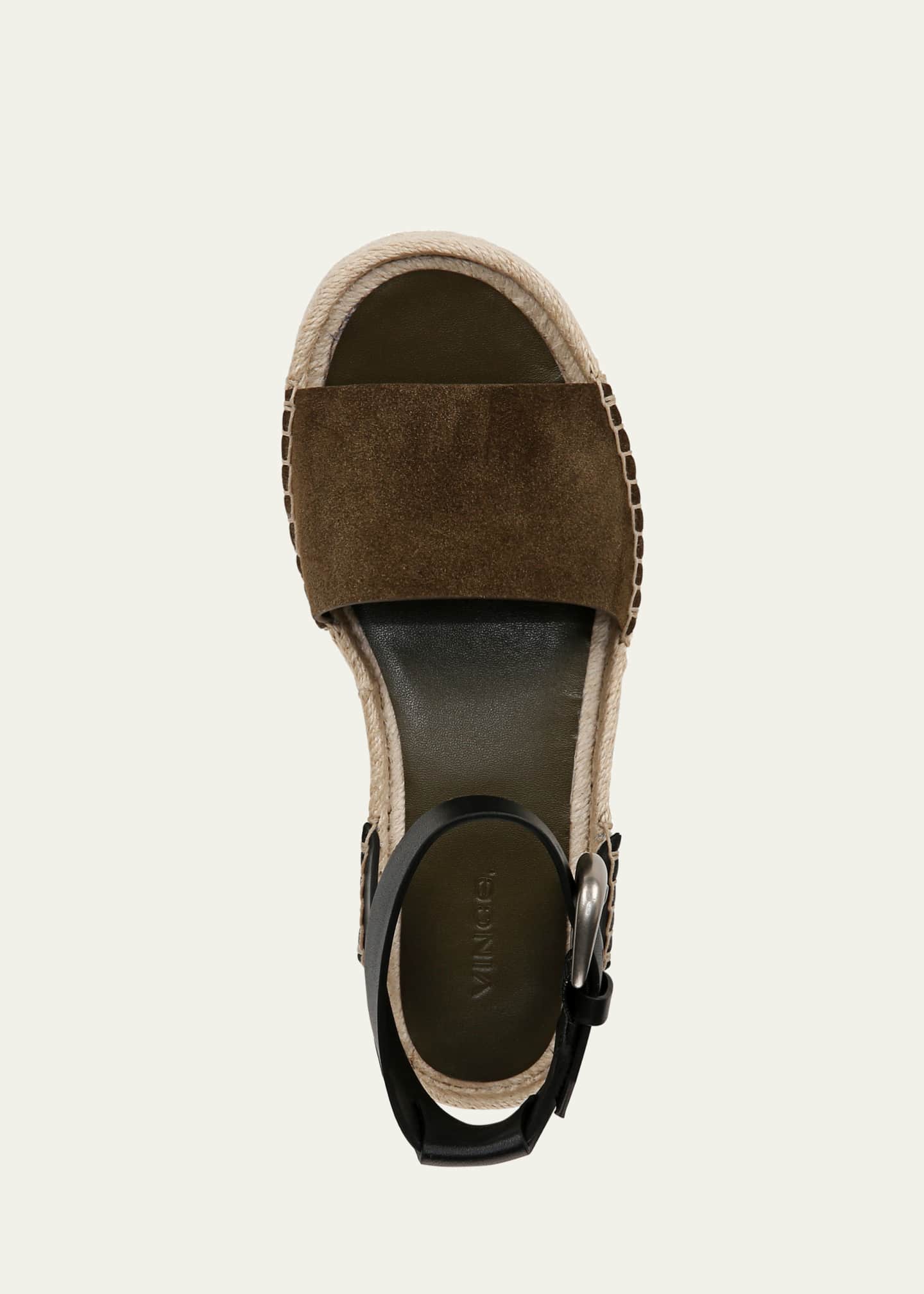 Vince leather espadrilles on sale