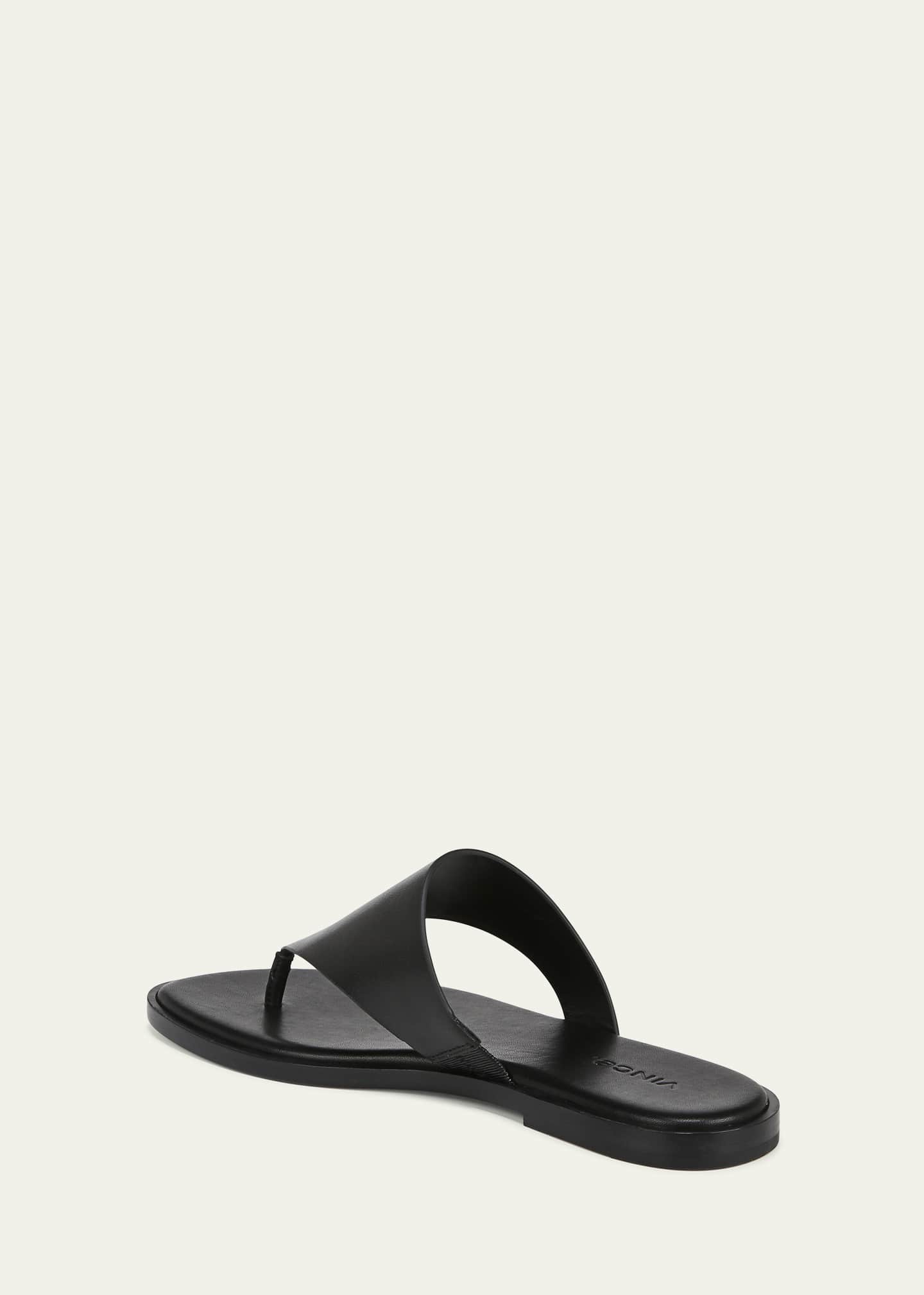 Vince Ellis Leather Slide Sandals - Bergdorf Goodman