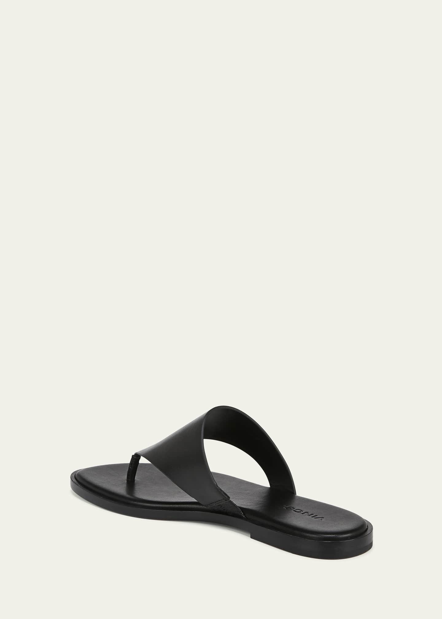 Vince Ellis Leather Slide Sandals Bergdorf Goodman
