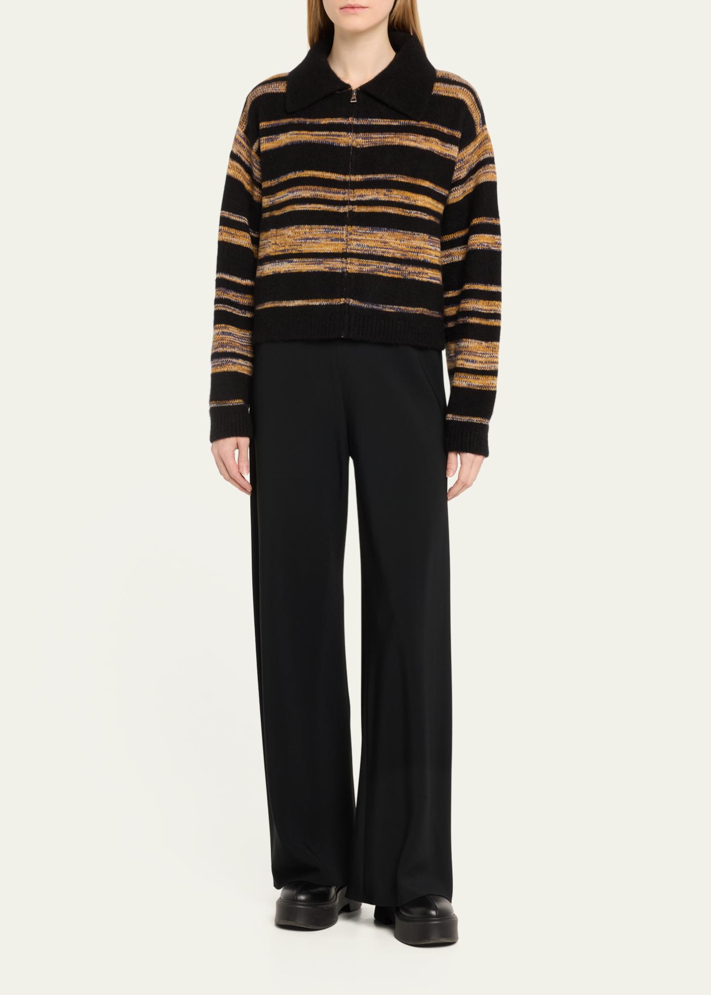 Maglione In Cashmere Viola The Elder Statesman – Donna, Taglia S, Girocollo, Nuovo Con Etichette