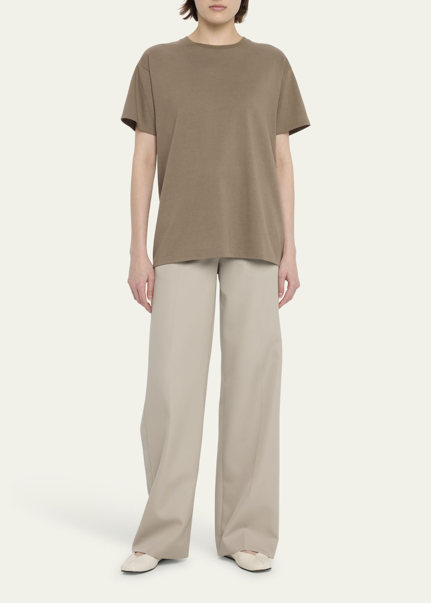 THE ROW Ashton Cotton TShirt Bergdorf Goodman