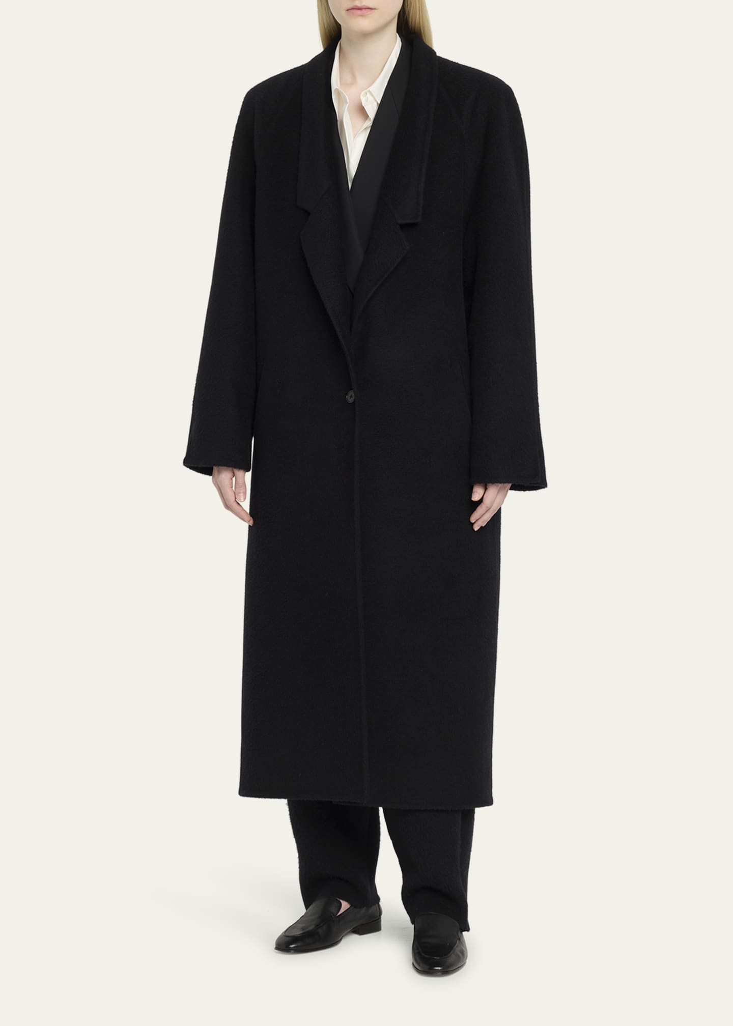 THE ROW Apra Wool Car Coat Image 4 of 5
