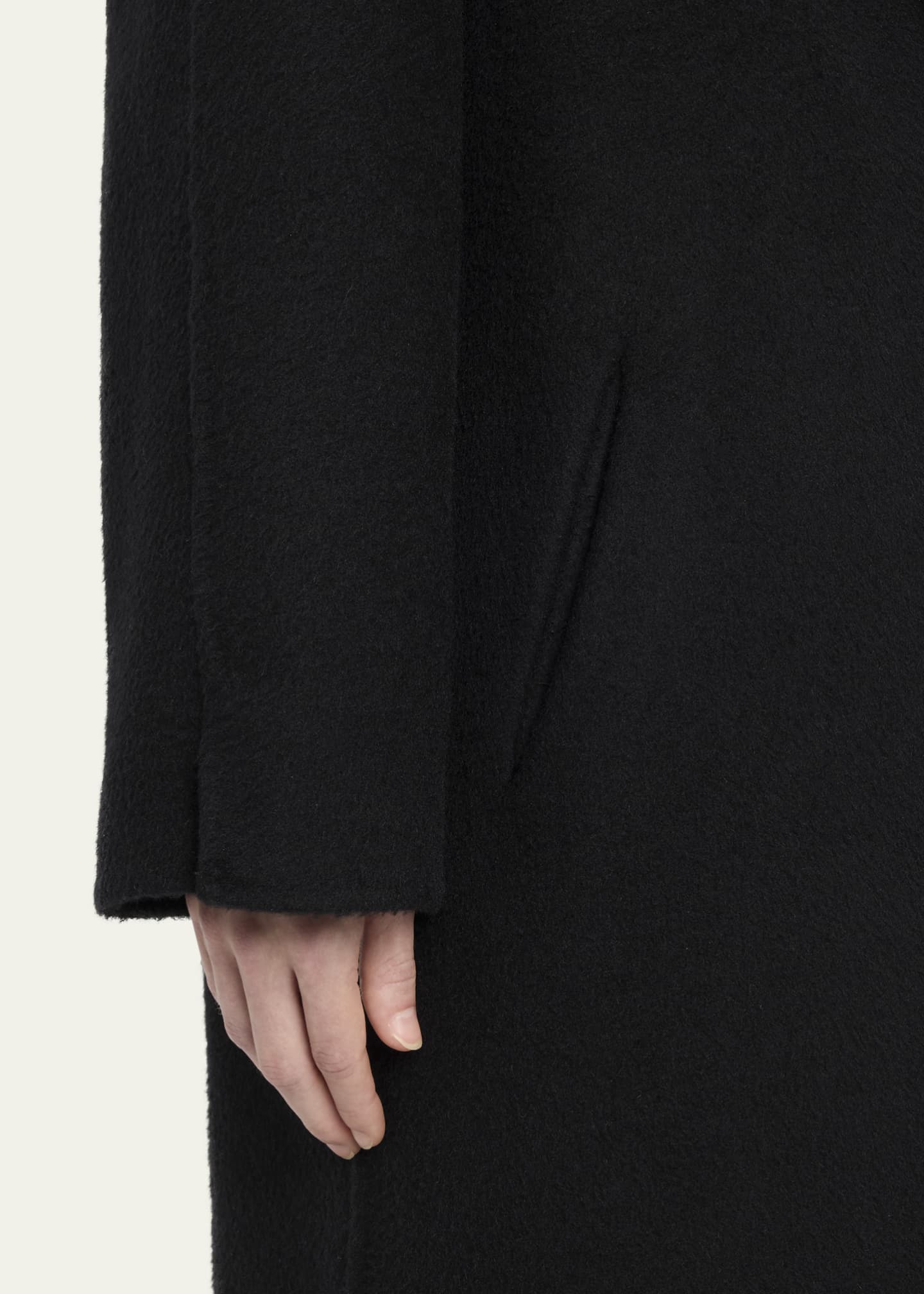 THE ROW Apra Wool Car Coat Image 5 of 5