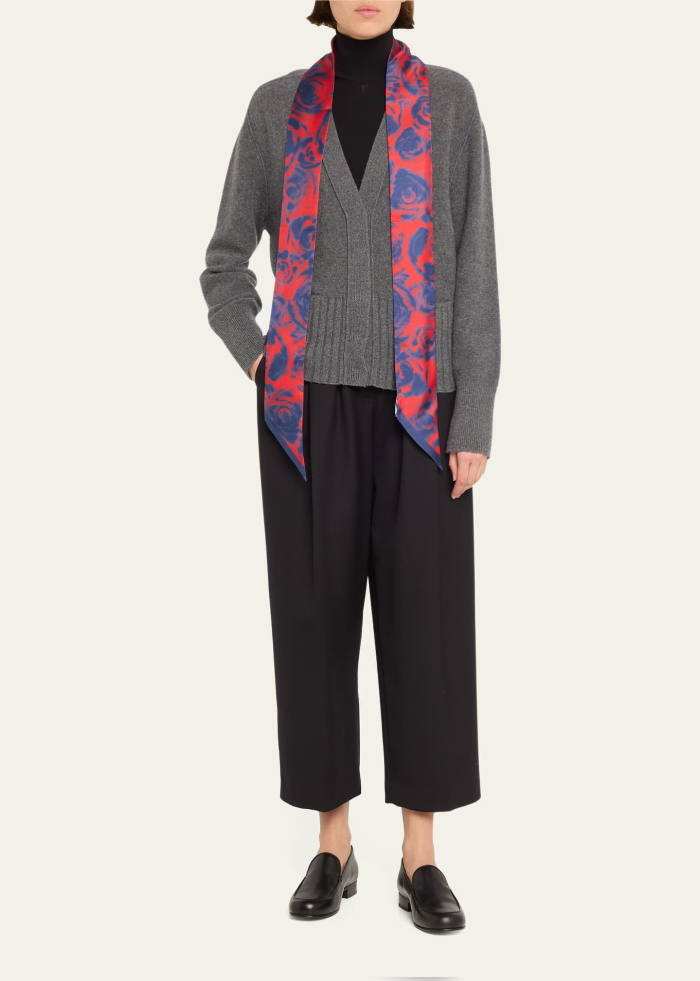 Burberry discount scarf rose