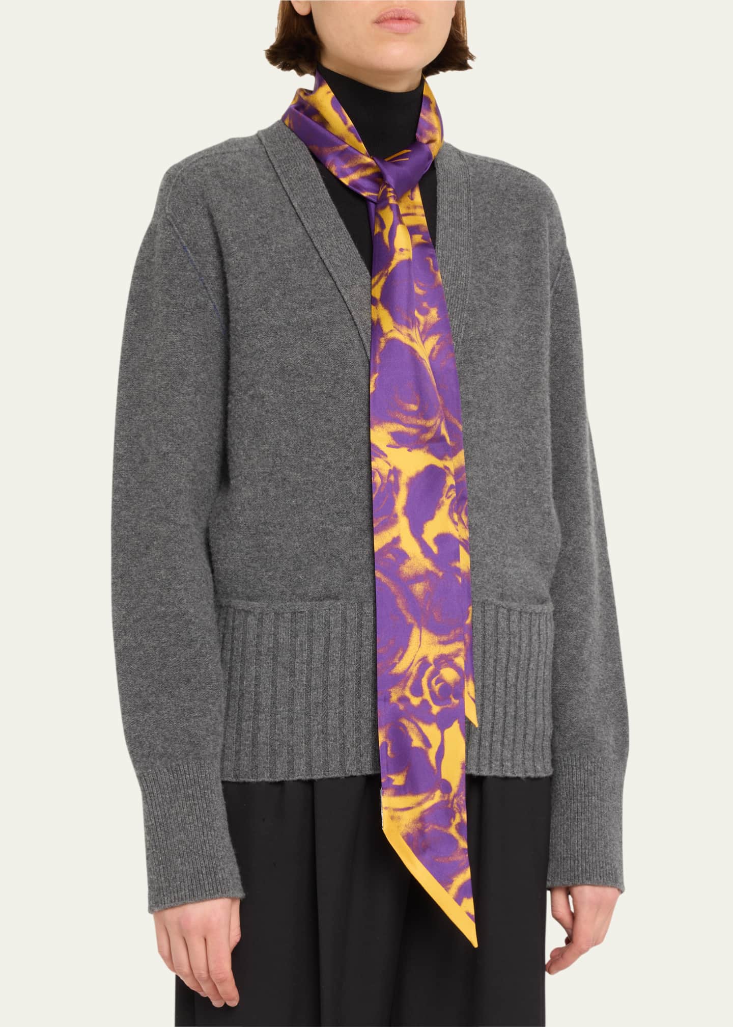 Burberry rose scarf sale