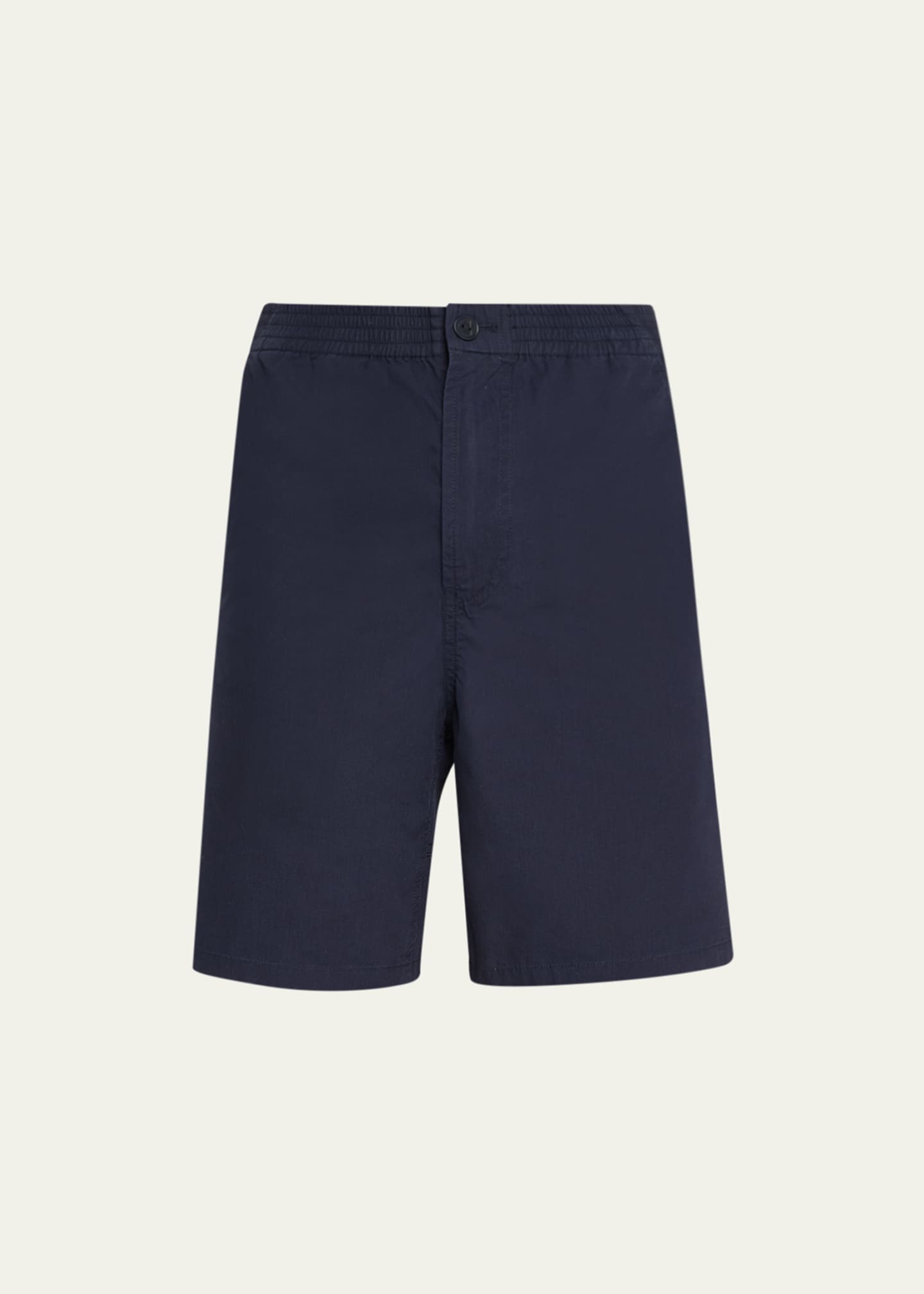 A.P.C. Men s Norris Elastic Waist Poplin Shorts Bergdorf Goodman