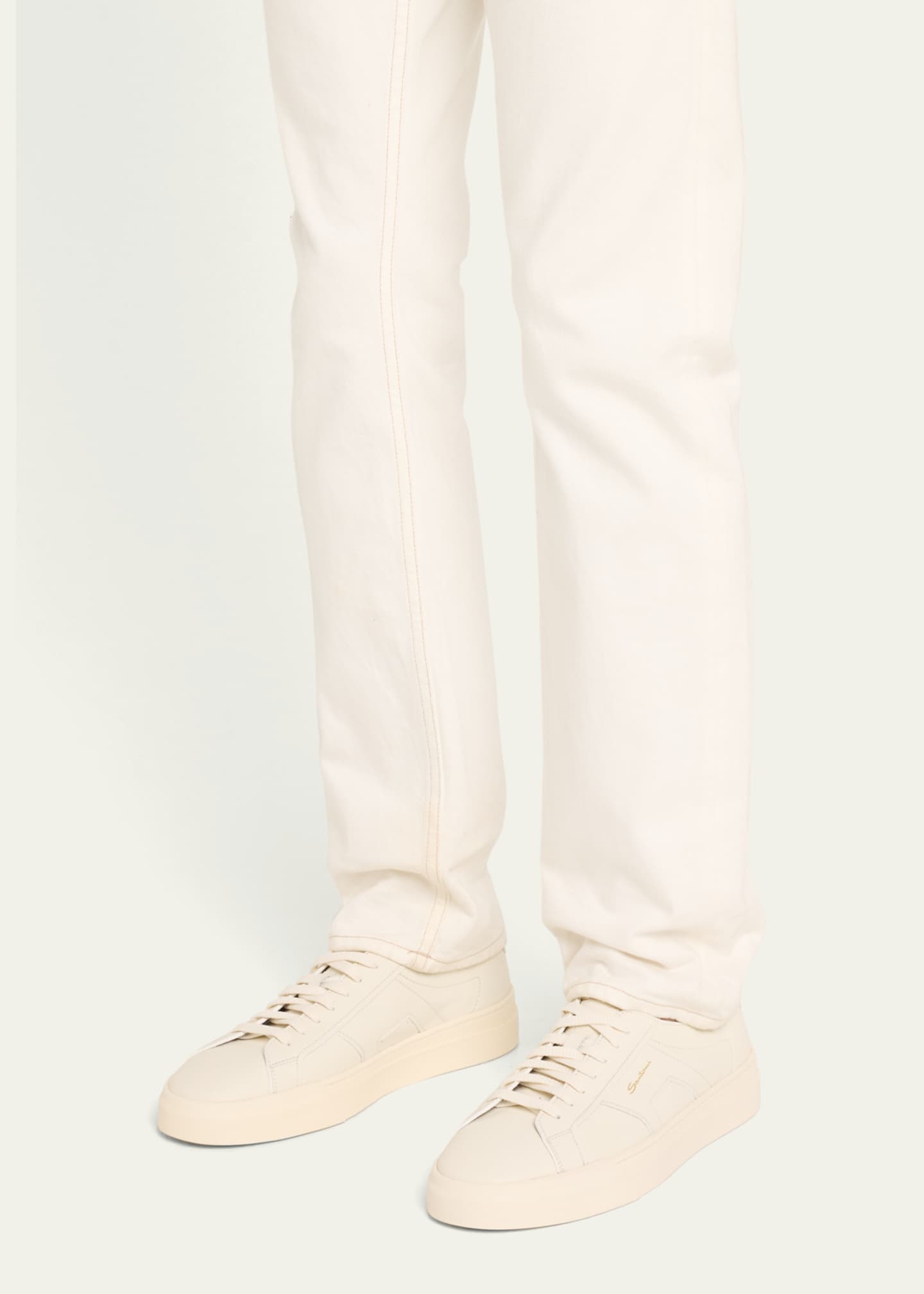 Men's DBS Leather Low-Top Sneakers