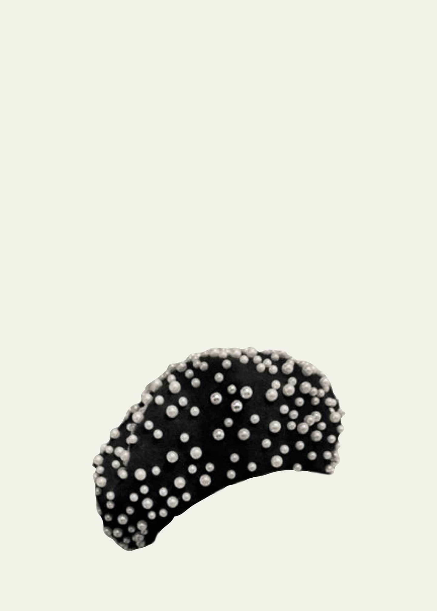 Kokin Pearly Wool Felt Beret