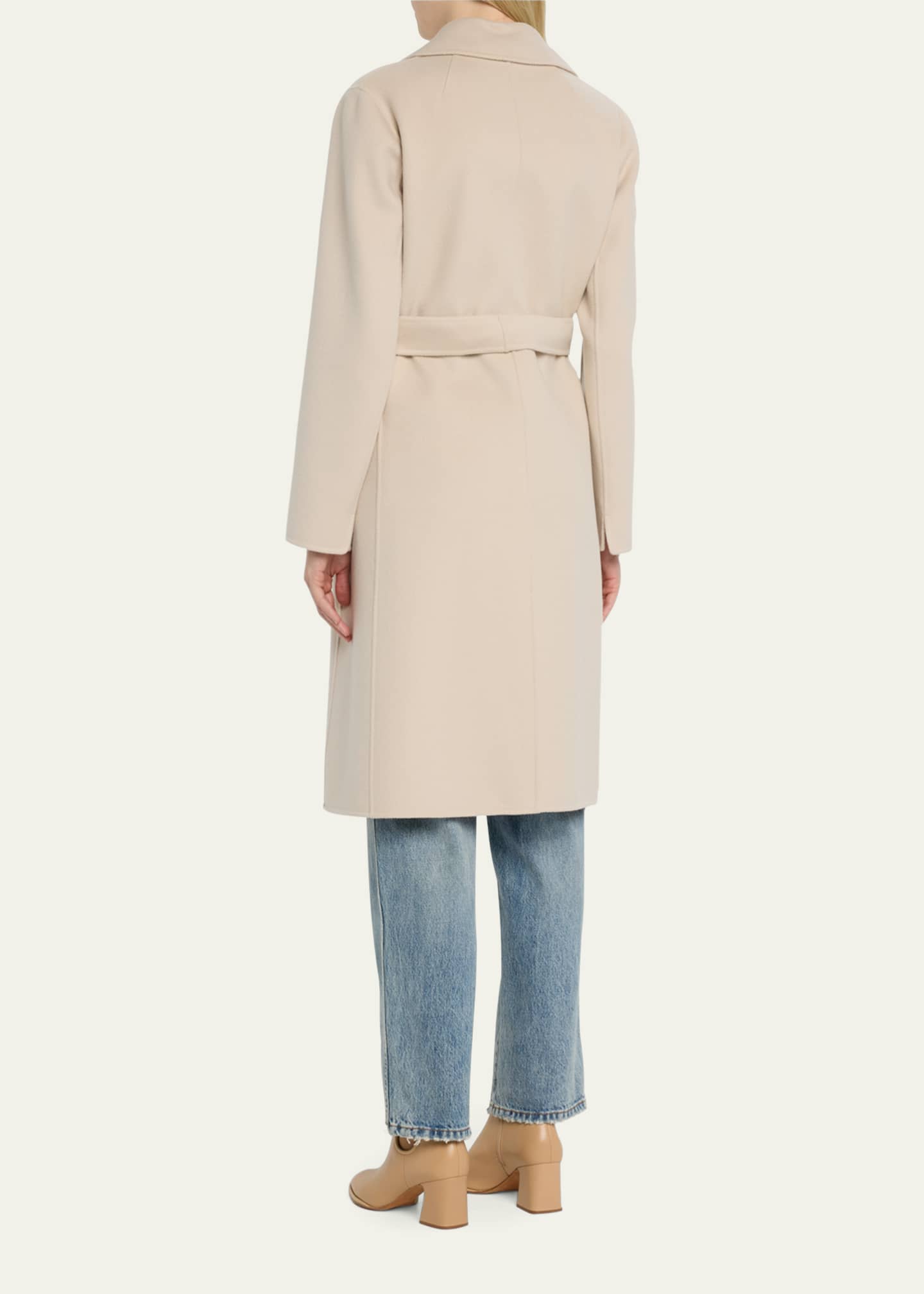 Max mara double face coat clearance