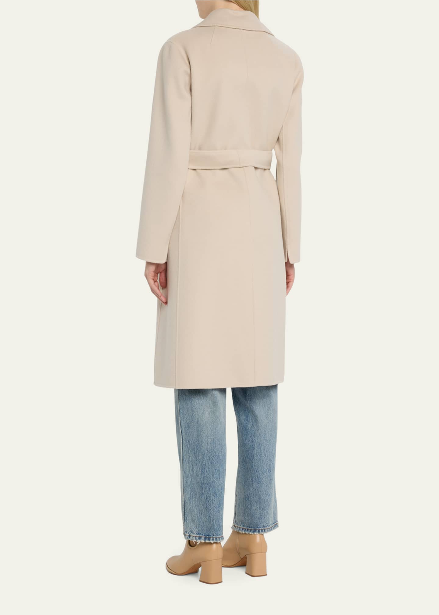 Max Mara Pauline Double-Face Wool Wrap Coat - Bergdorf Goodman