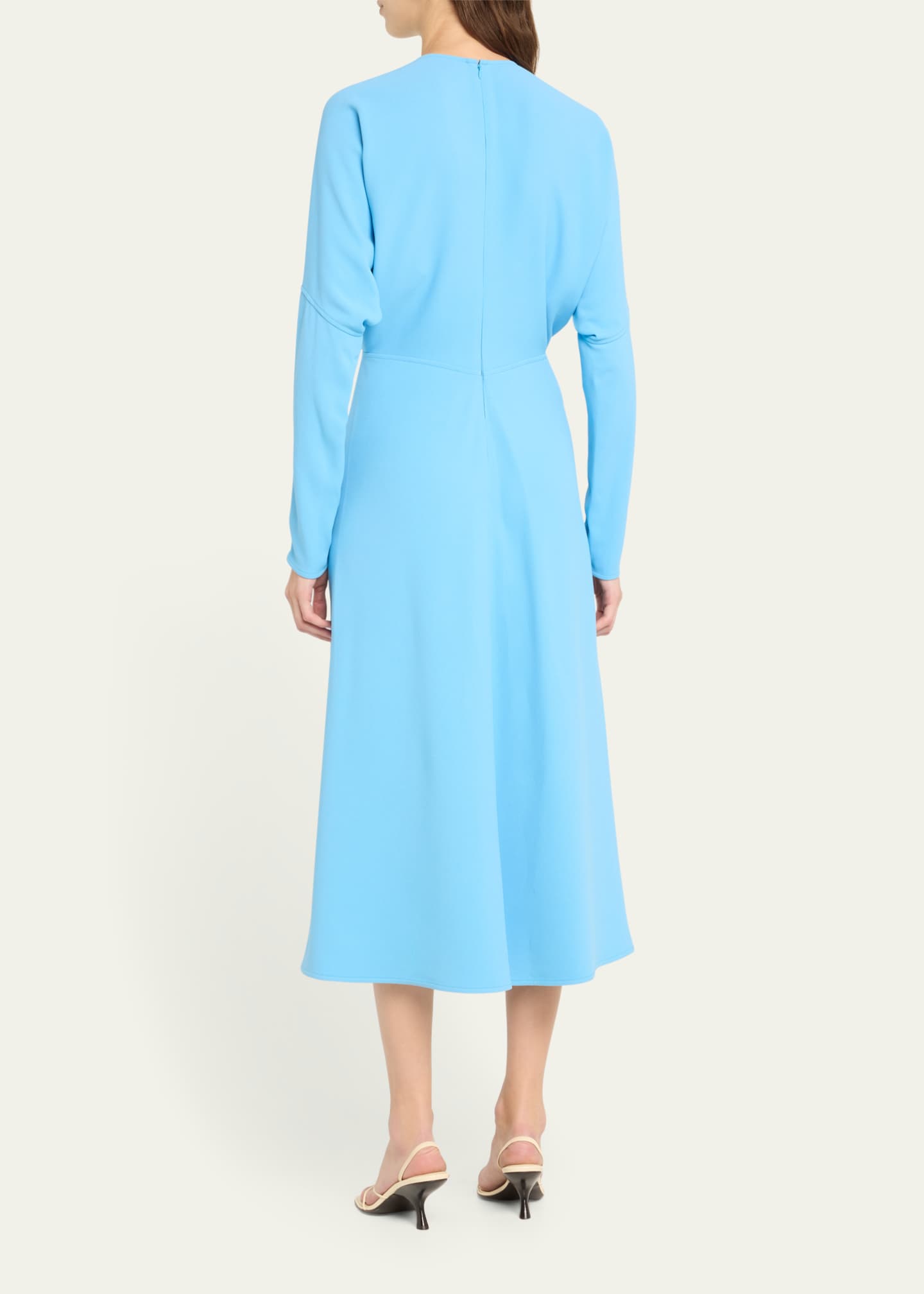 Victoria Beckham Dolman Sleeve Midi Dress - Bergdorf Goodman
