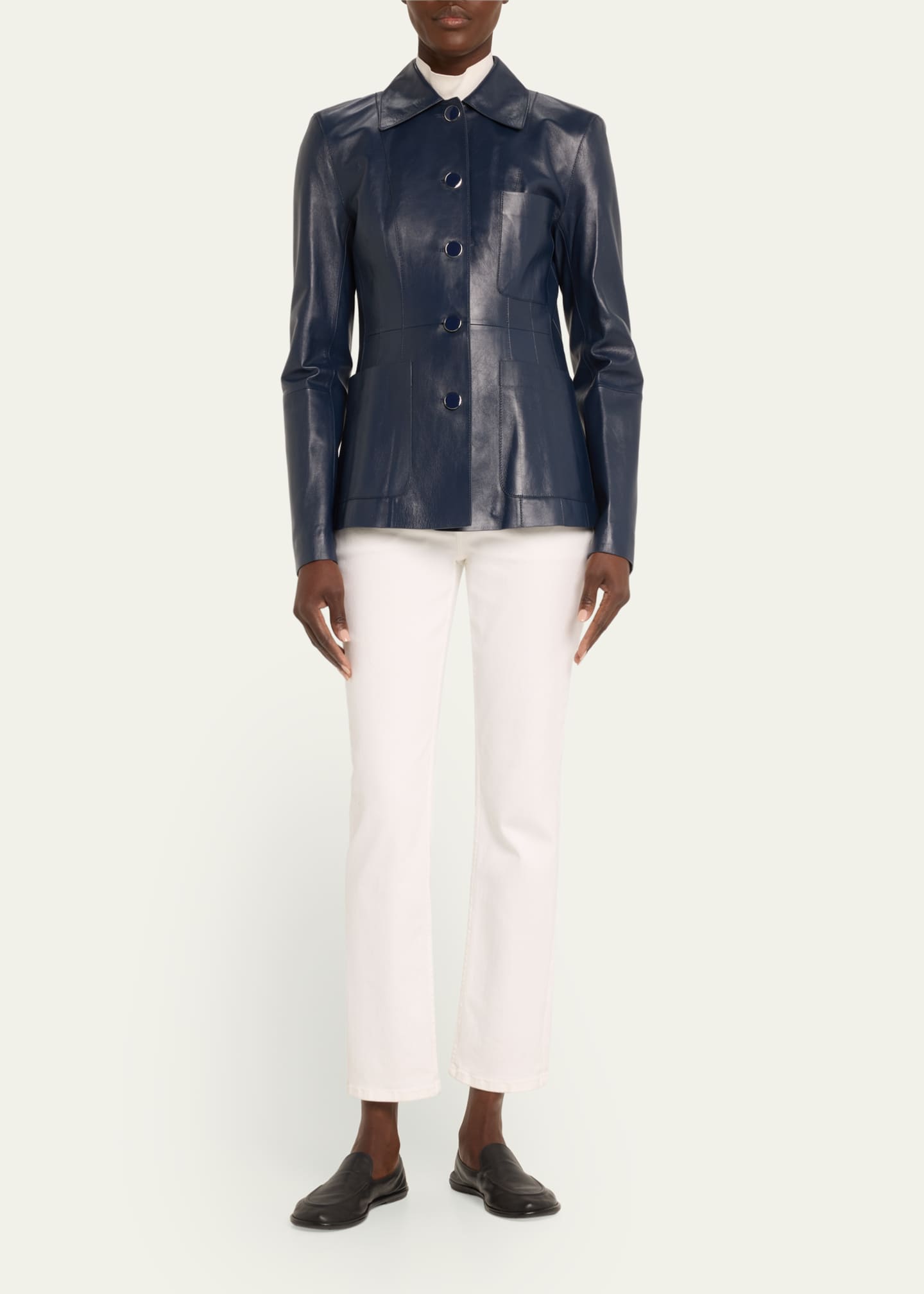 Lafayette 148 new york leather jacket clearance