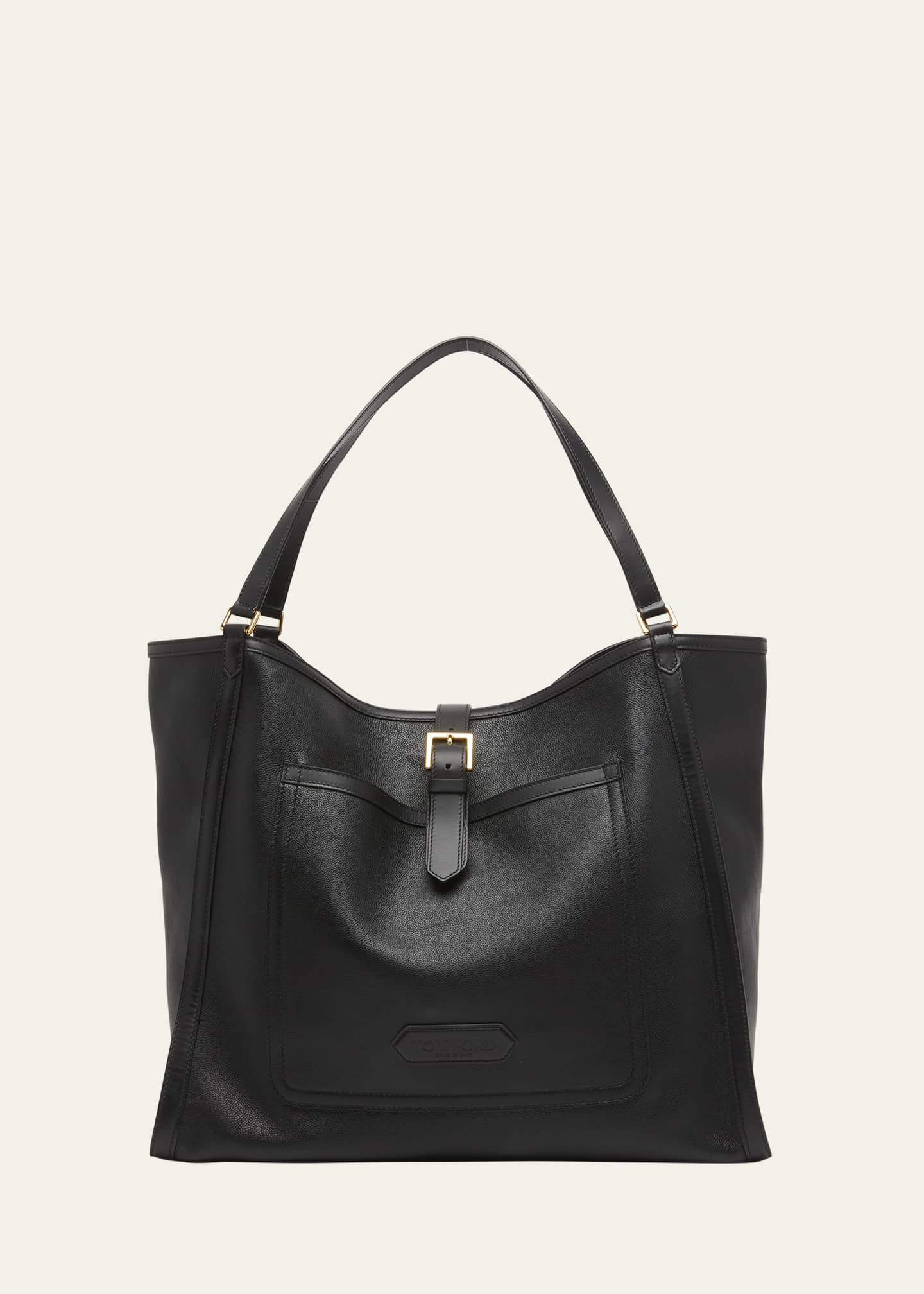TOM FORD Men s Grained Leather Tote Bag Bergdorf Goodman