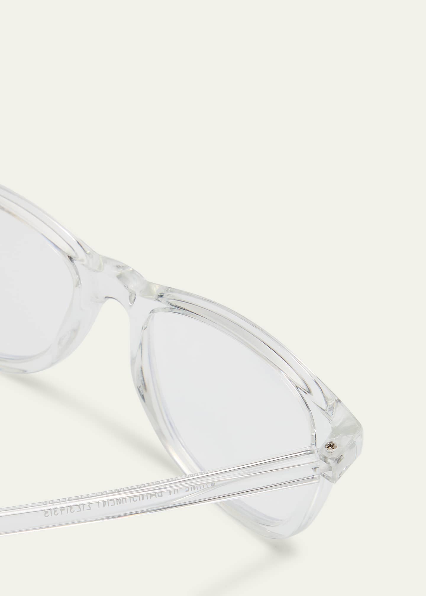 The Book Club Grime in Banishment Plastic Round Glasses Image 4 of 5