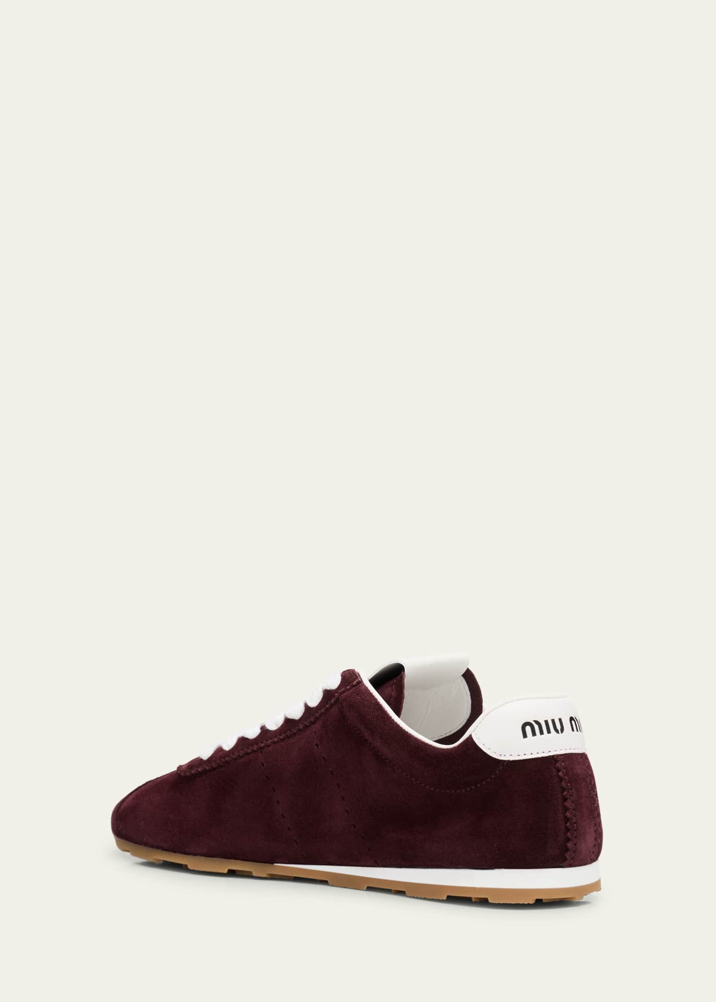 Suede Bicolor Retro Trainer Sneakers