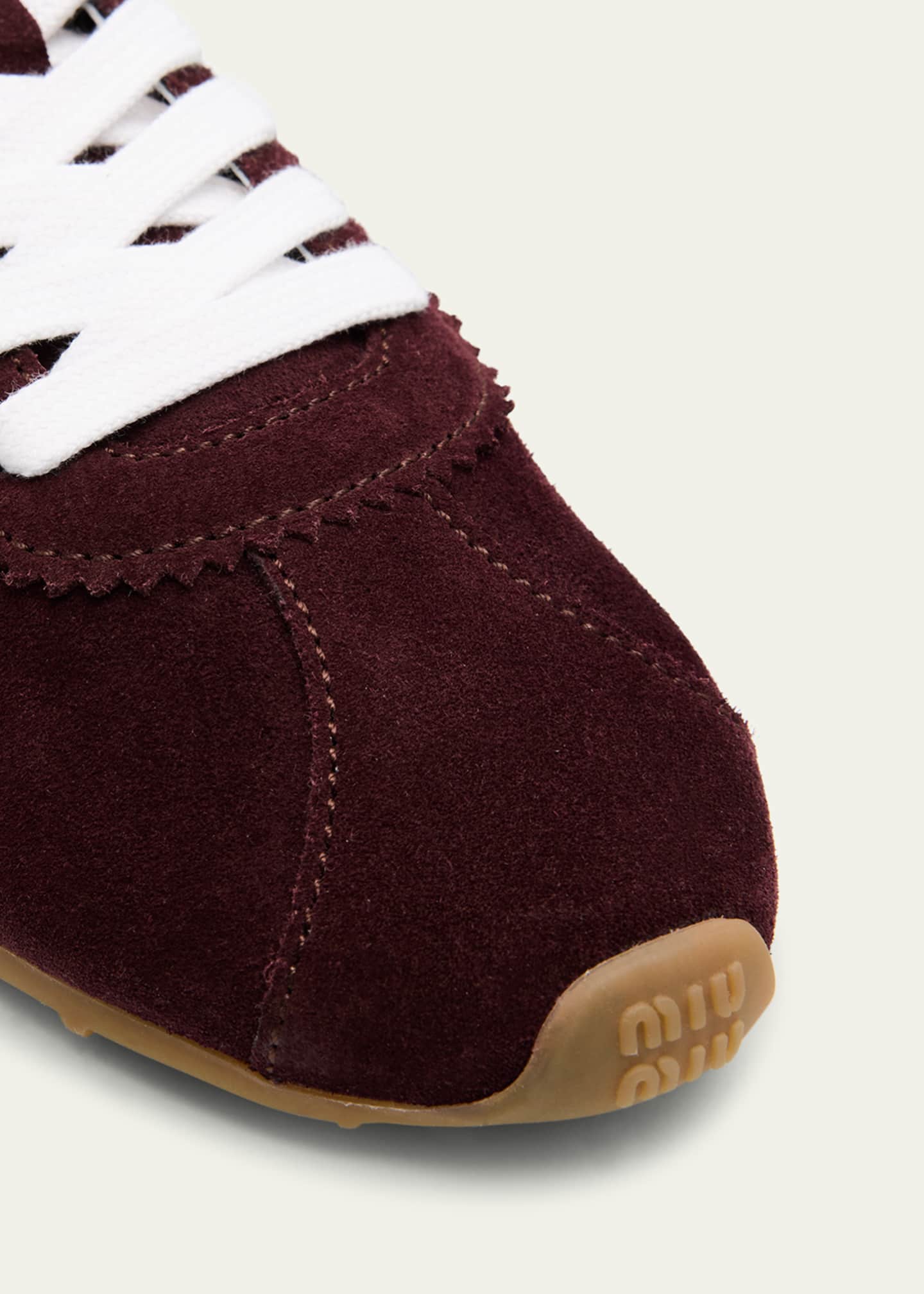 Suede Bicolor Retro Trainer Sneakers