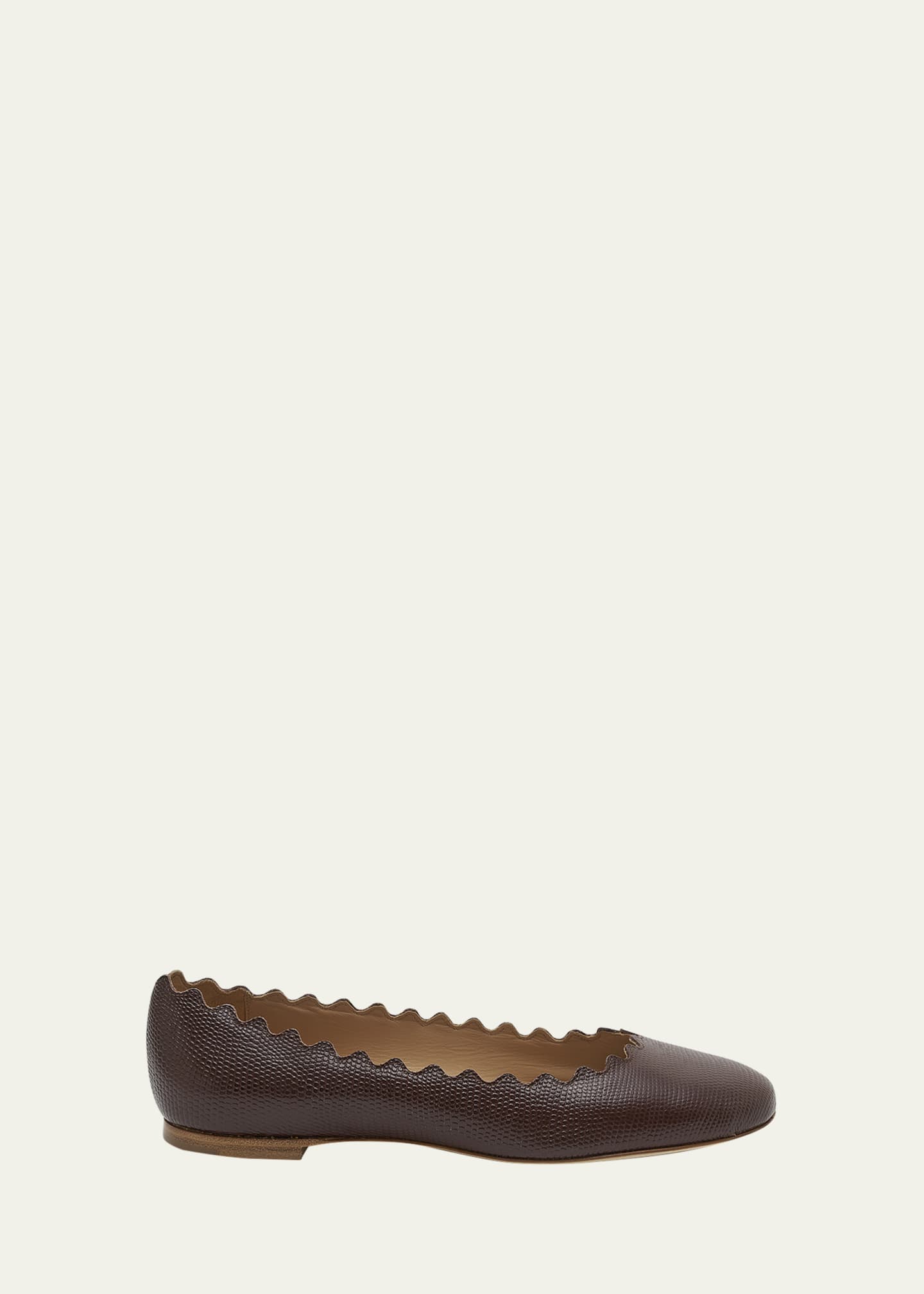 Chloe scalloped hot sale flats sale
