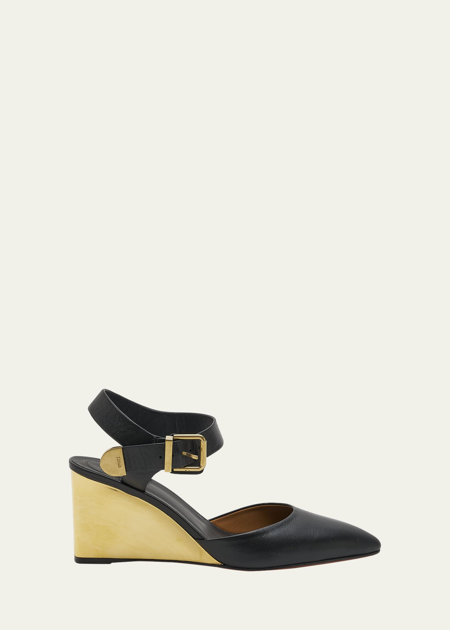 Ankle strap wedge pump sales