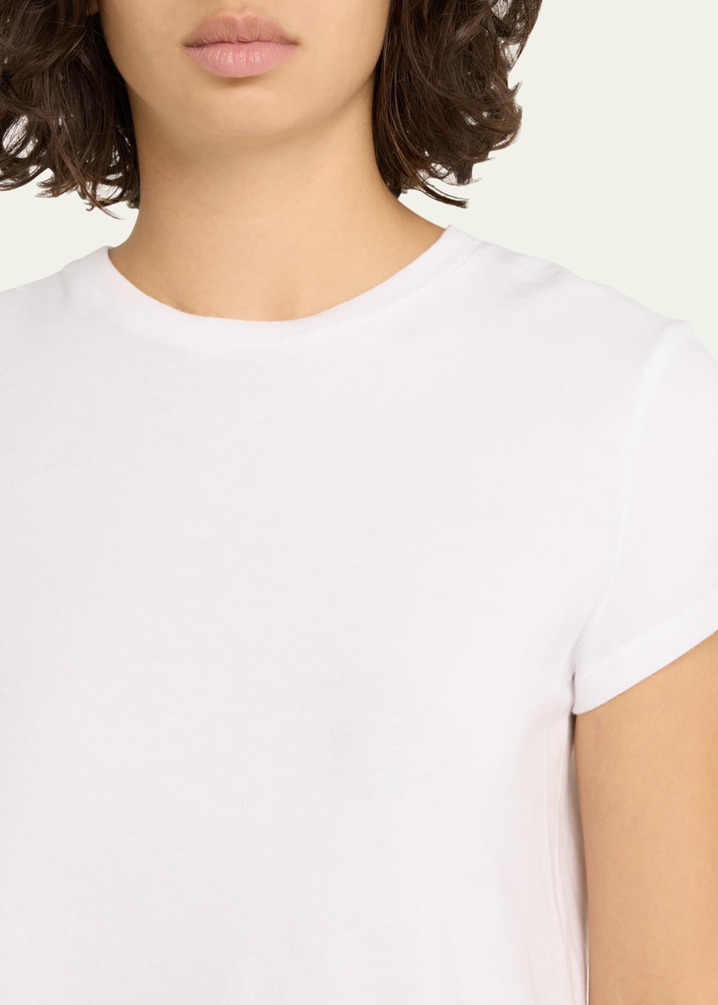 AGOLDE Adine Cropped Short Sleeve Tee Image 5 of 5