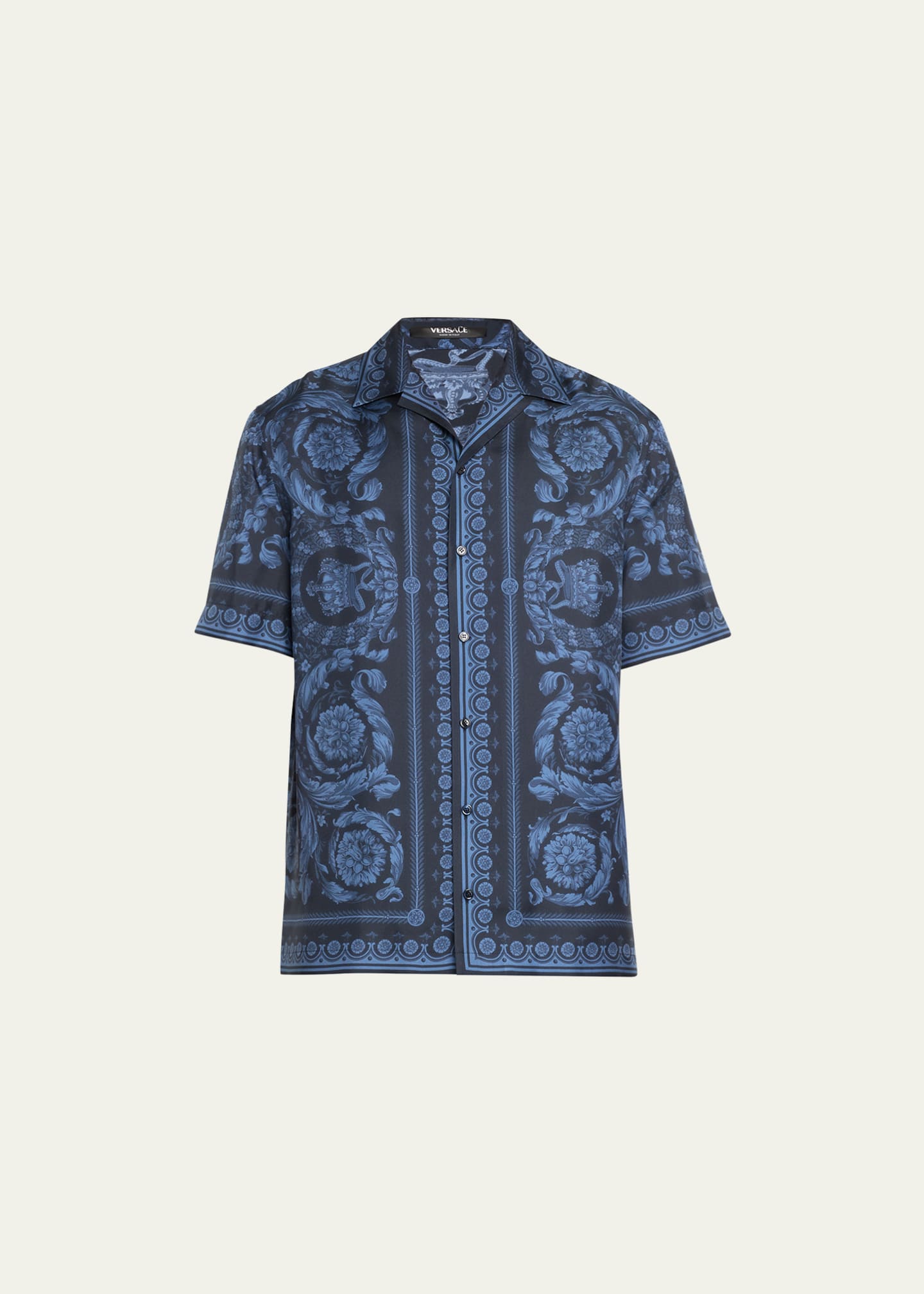 Versace baroque 2025 shirt mens