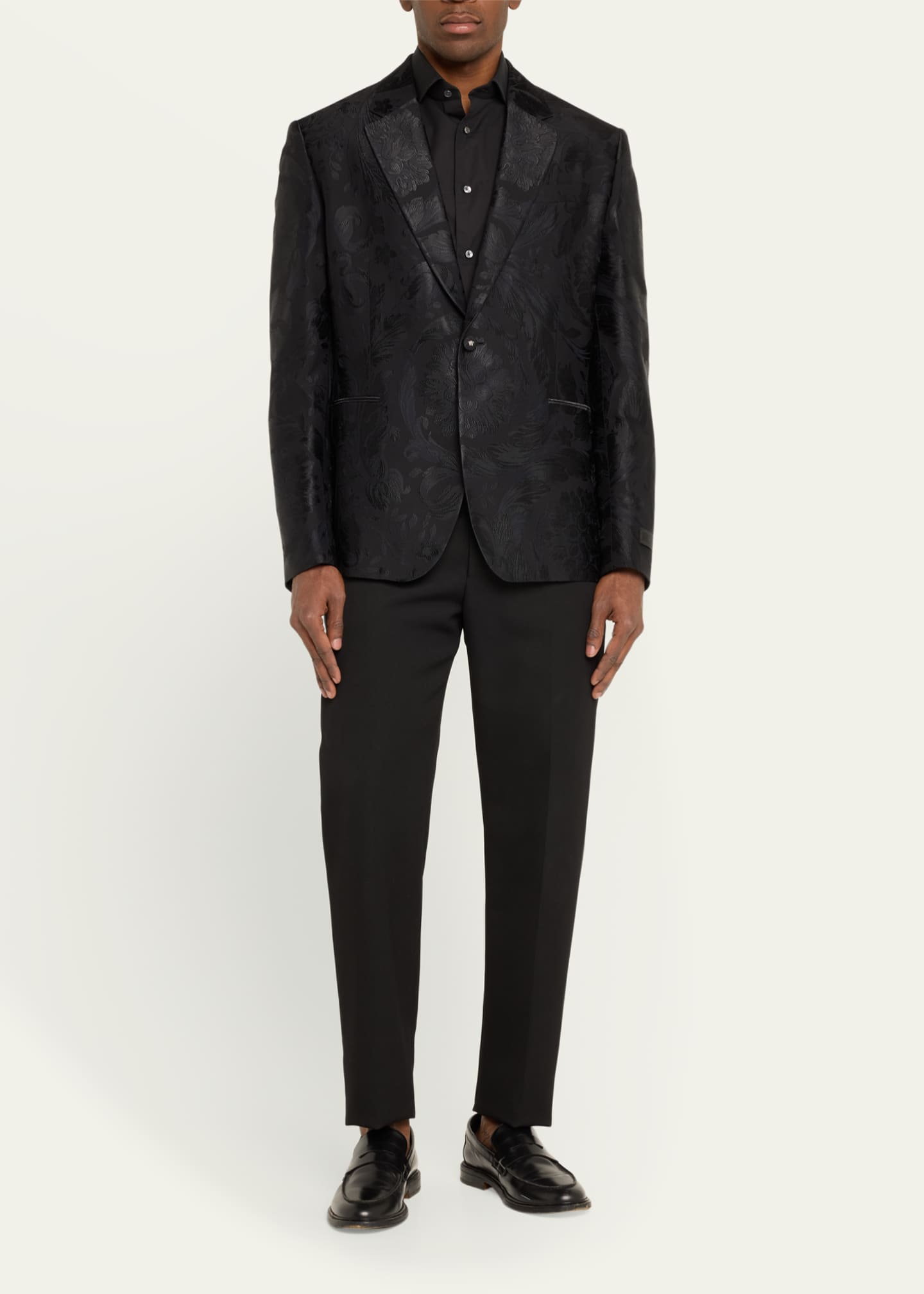 Versace best sale tuxedo jacket