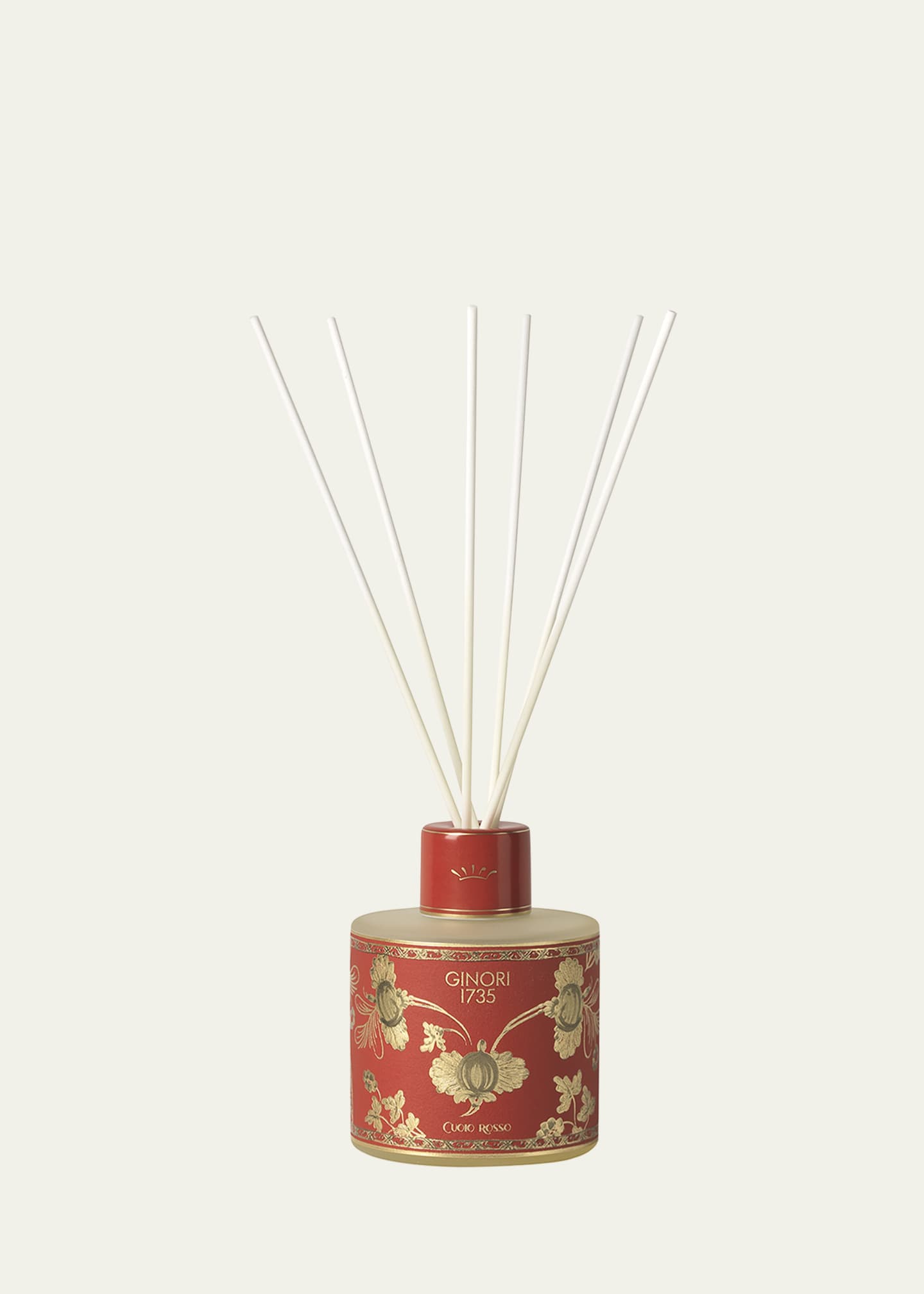 GINORI 1735 Cuoio Rosso Scented Diffuser Refill, 17.6 oz.