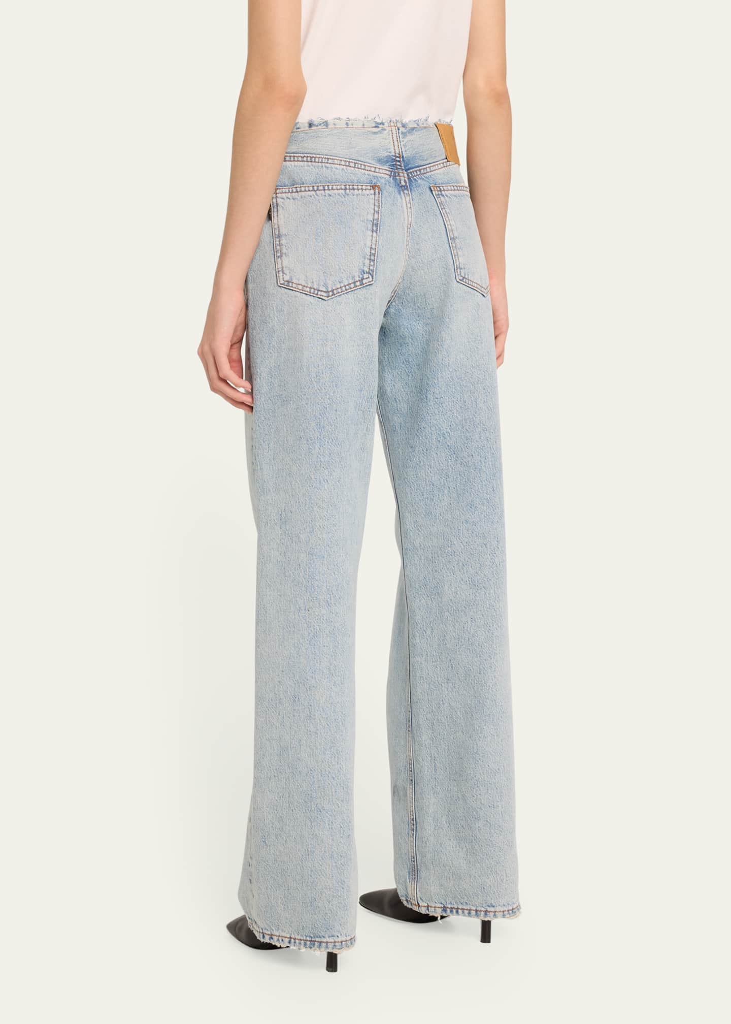 Korea Straight-Leg Jeans