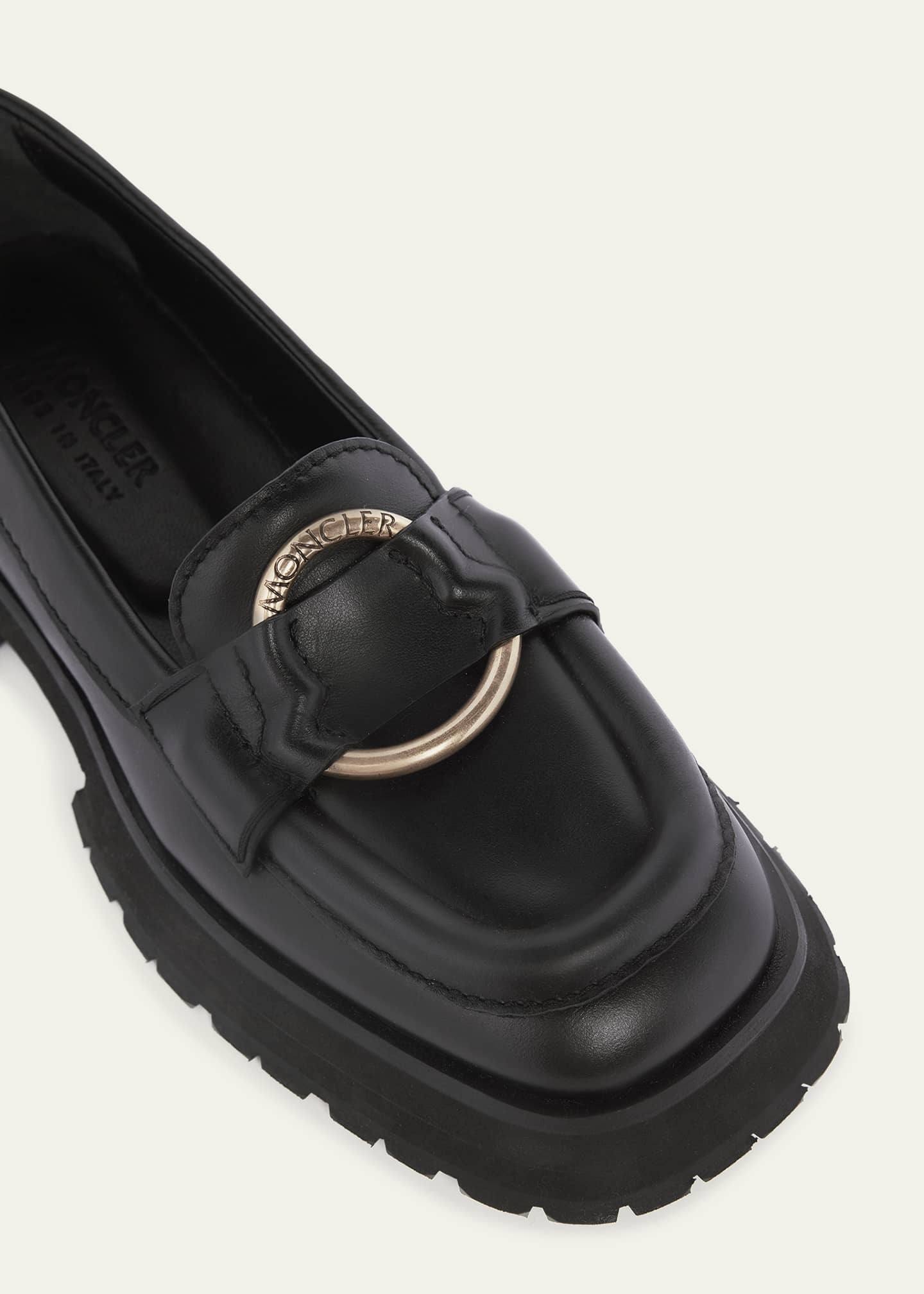 Moncler loafers discount