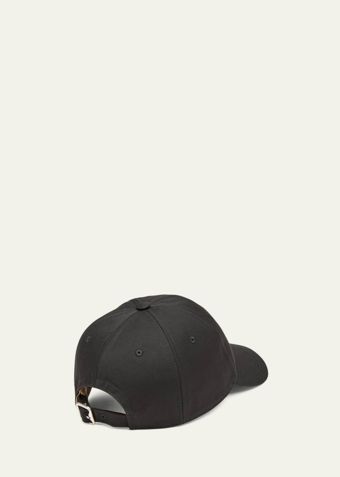 BURBERRY - Checked Cotton Baseball Cap