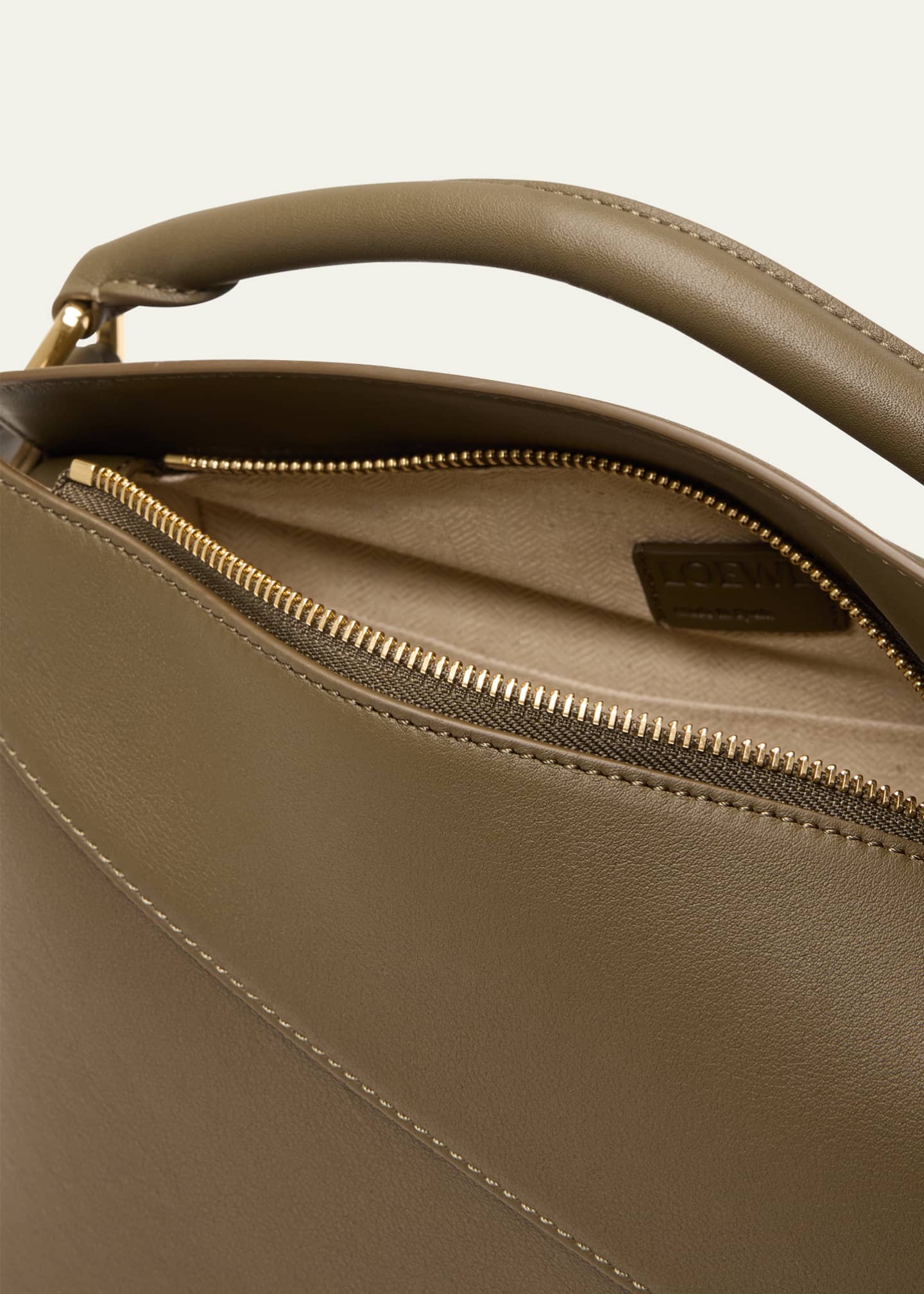 Loewe Puzzle Edge Small Top-Handle Bag in Leather Image 4 of 5