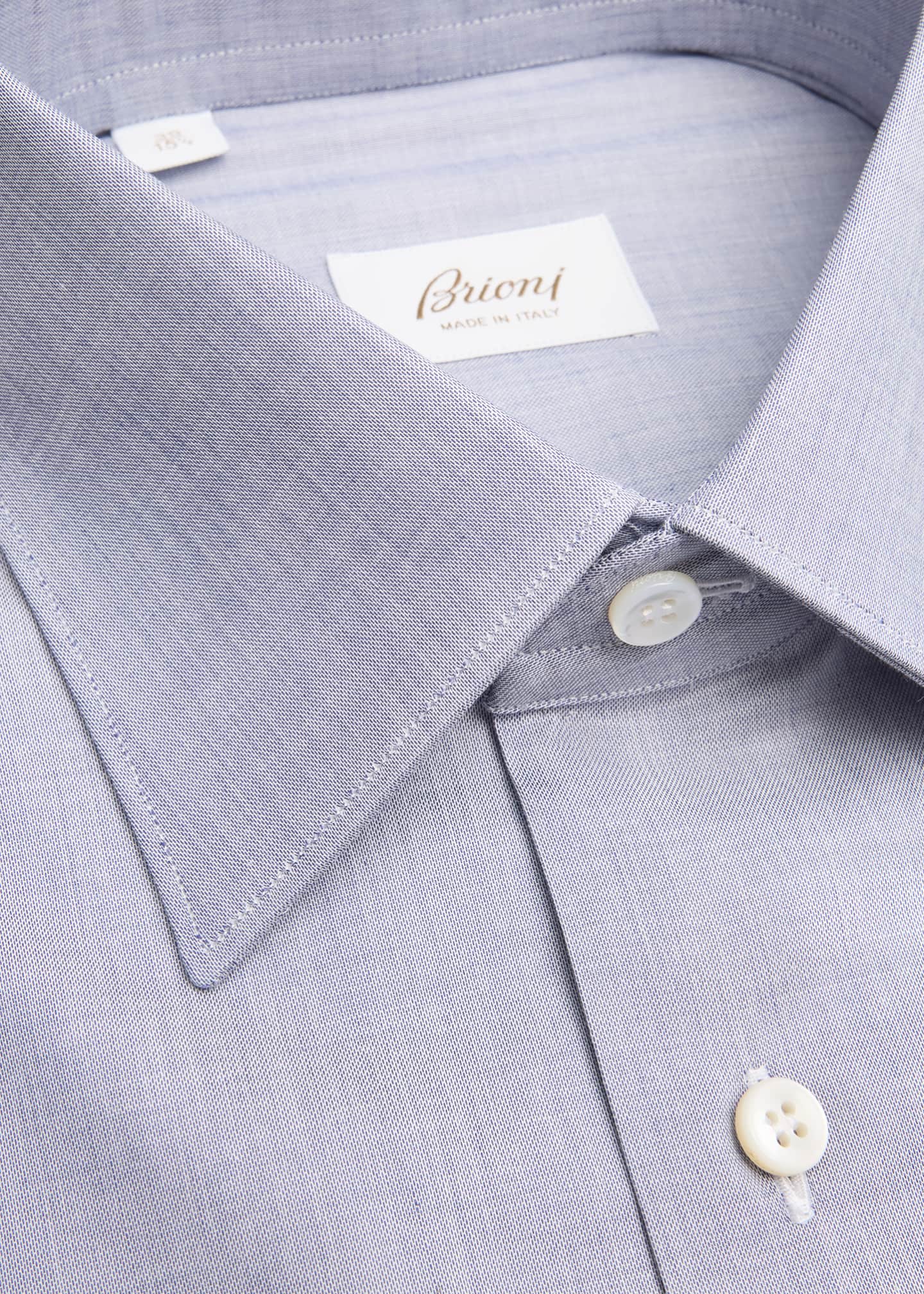 Brioni Men's Cotton Dress Shirt Image 2 of 2