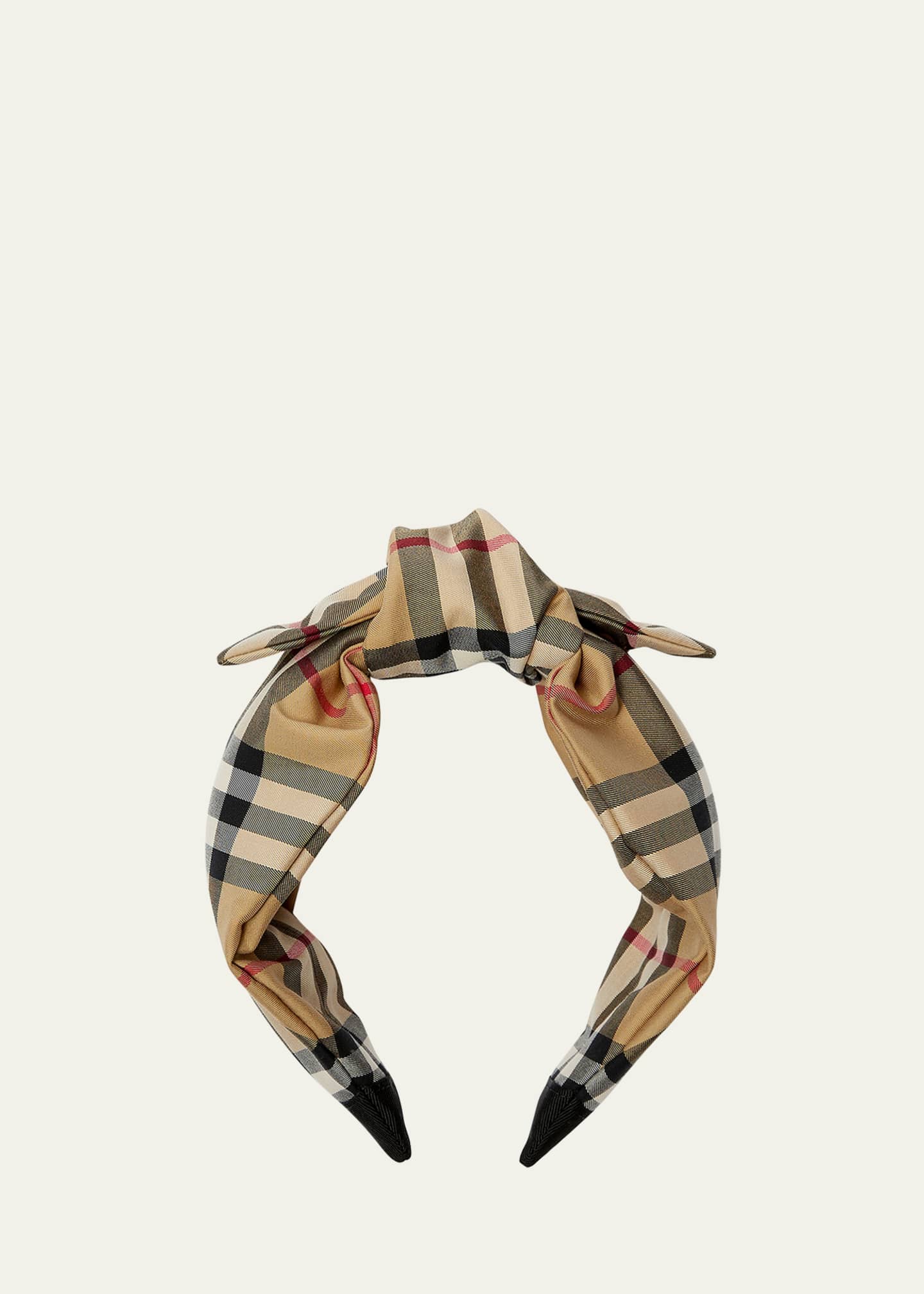 Burberry plaid headband clearance