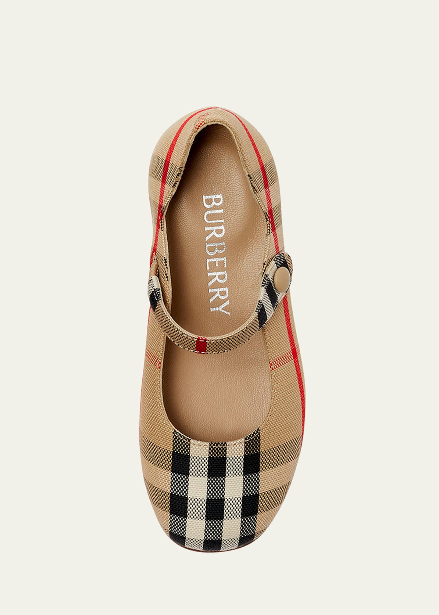 Baby girl burberry shoes hot sale