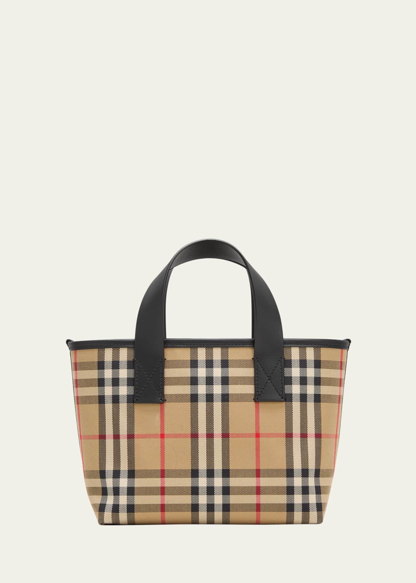 Burberry nova check bucket bag outlet