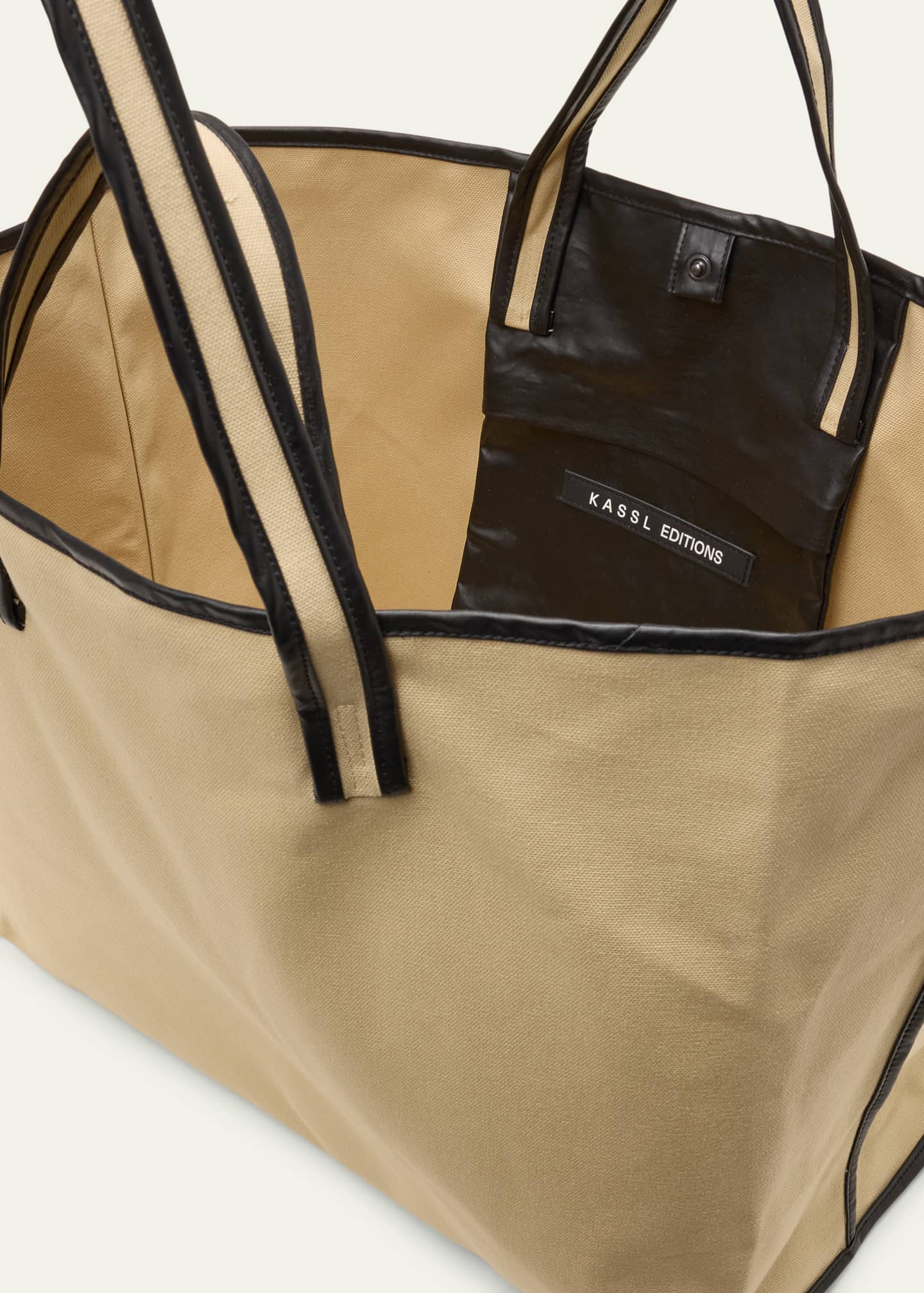 Kassl East-West Canvas Tote Bag Image 4 of 5