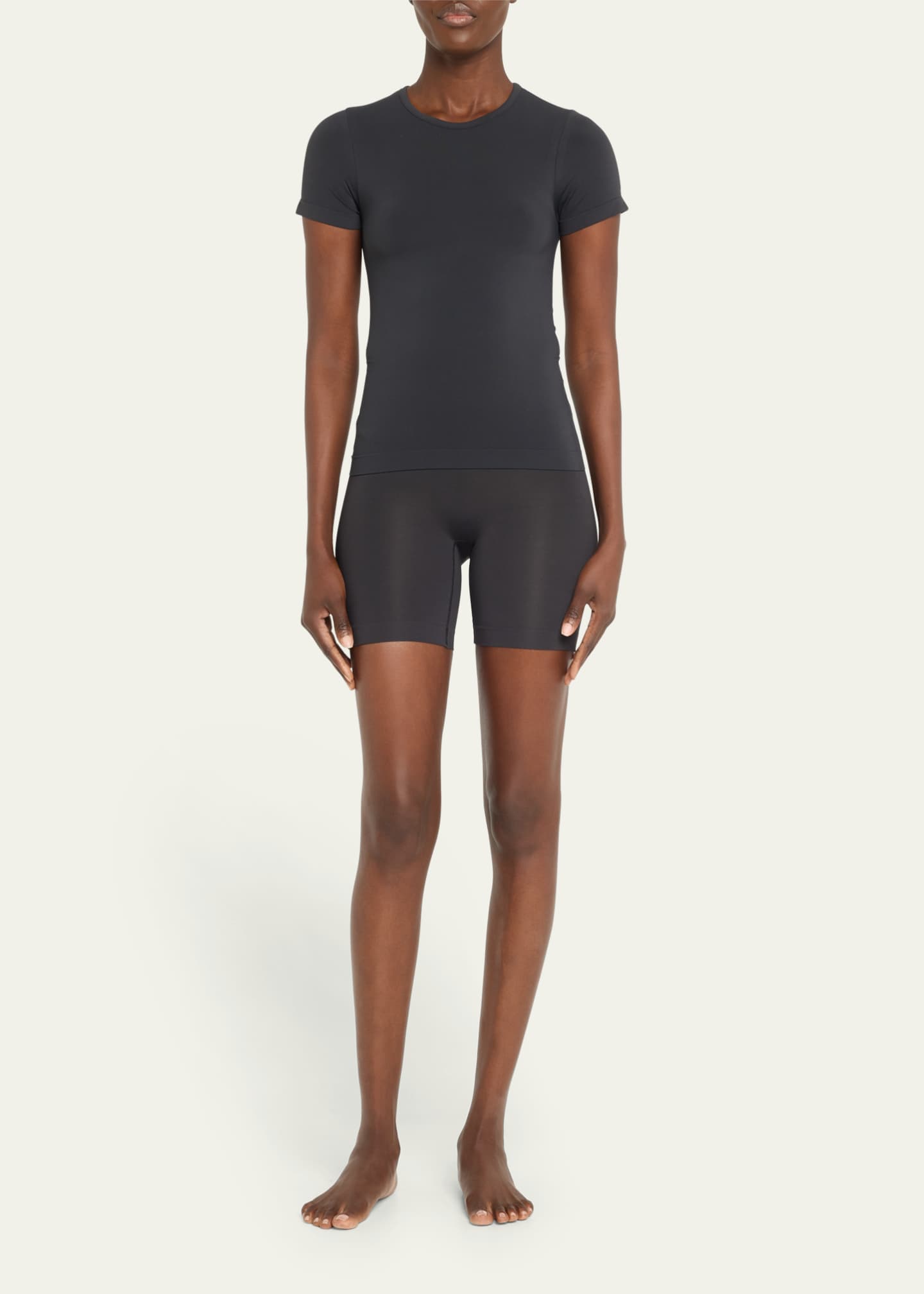 SKIMS Soft Smoothing Seamless Short-Sleeve T-Shirt - Bergdorf Goodman