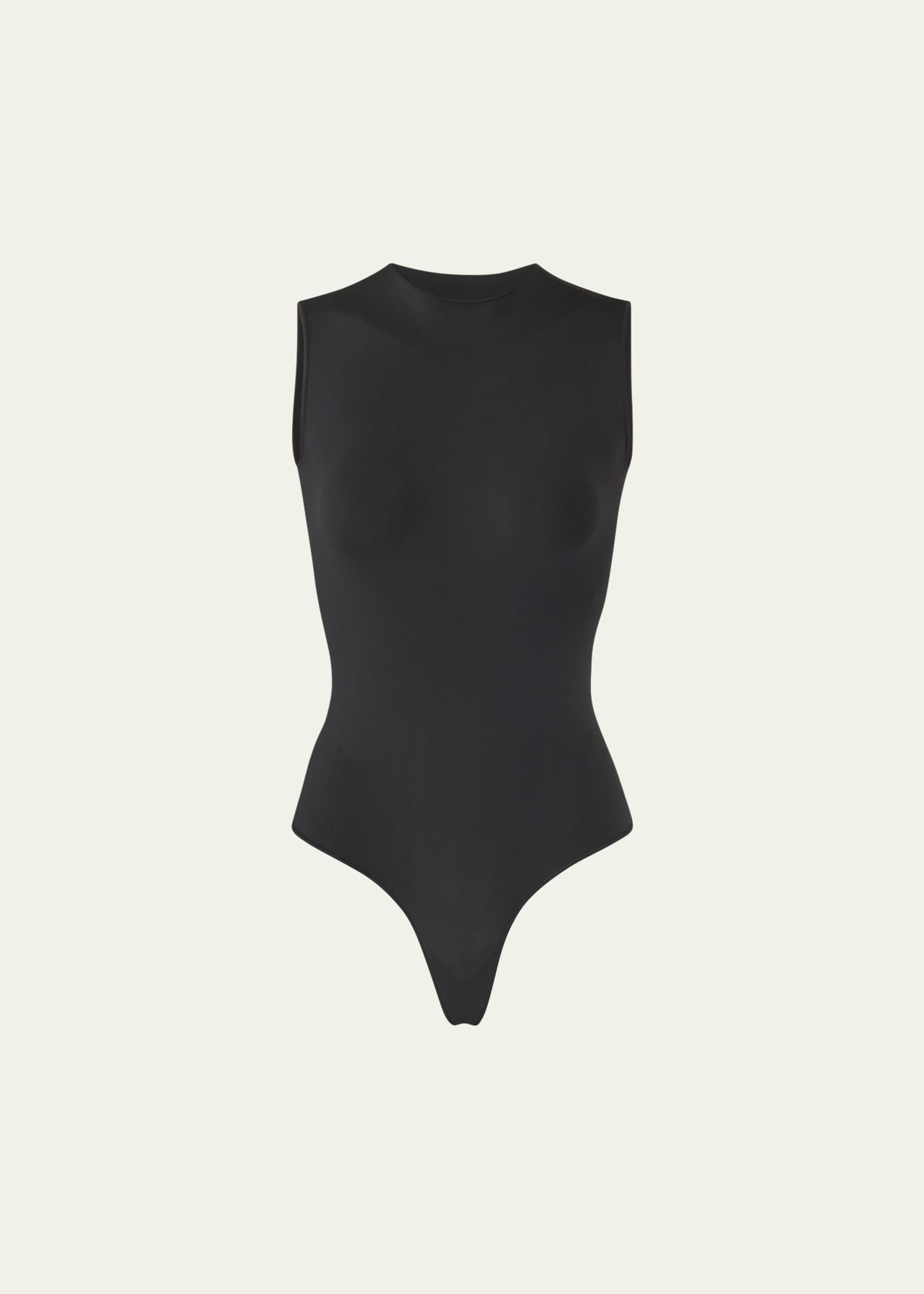 SKIMS Essential Sleeveless Crewneck Thong Bodysuit - Bergdorf Goodman