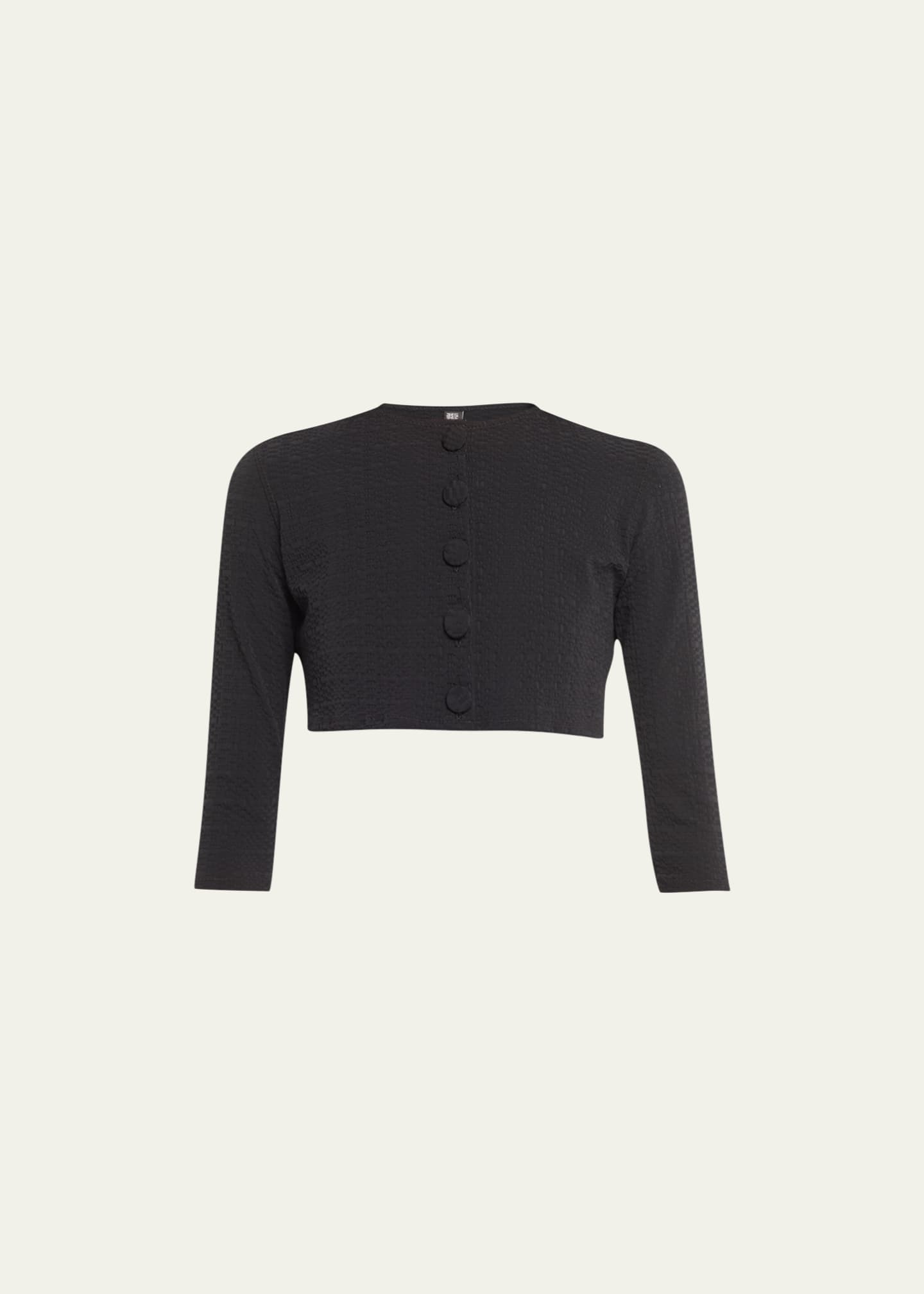 Lisa marie fernandez seersucker cardigan sale