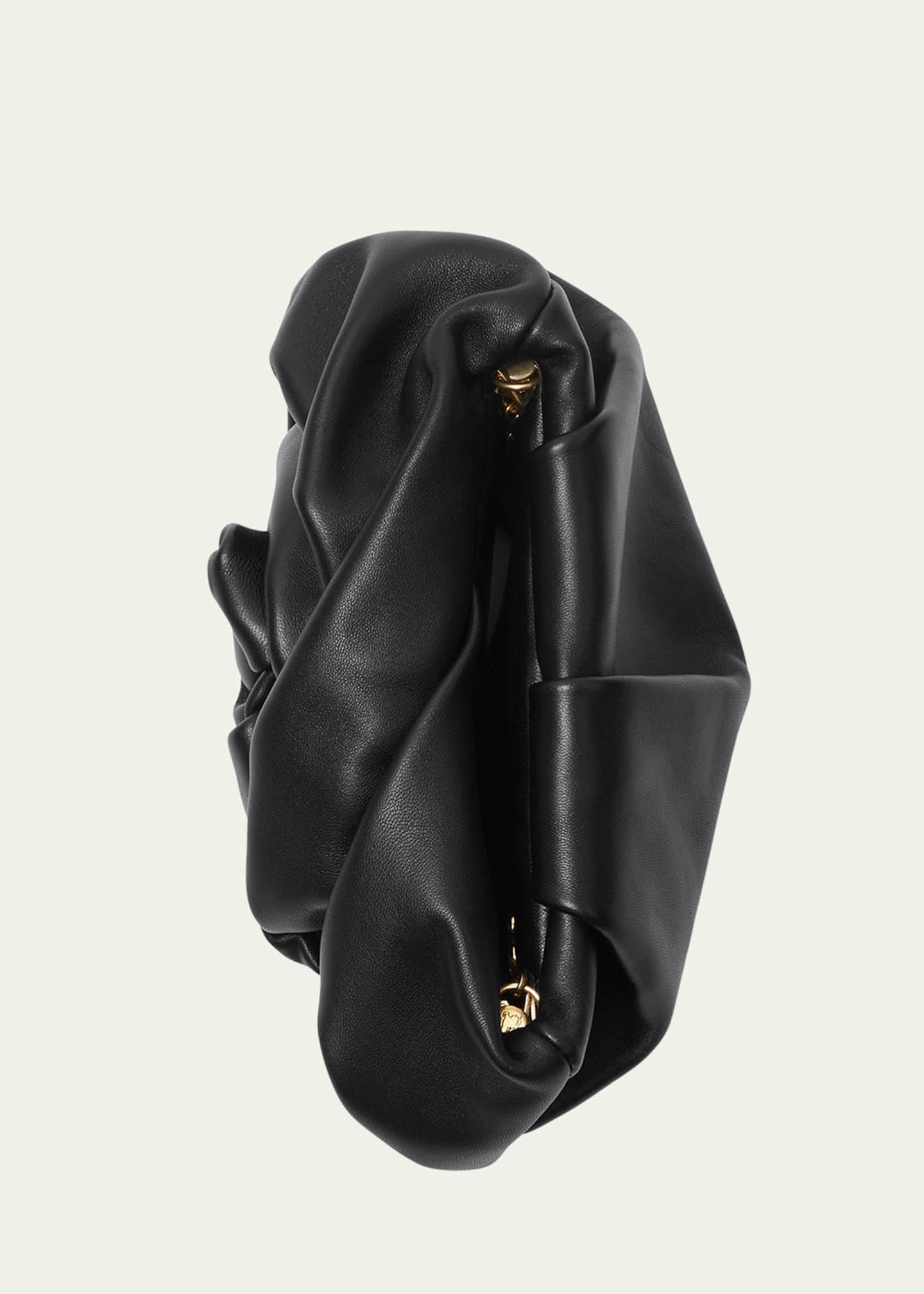 Burberry online leather clutch