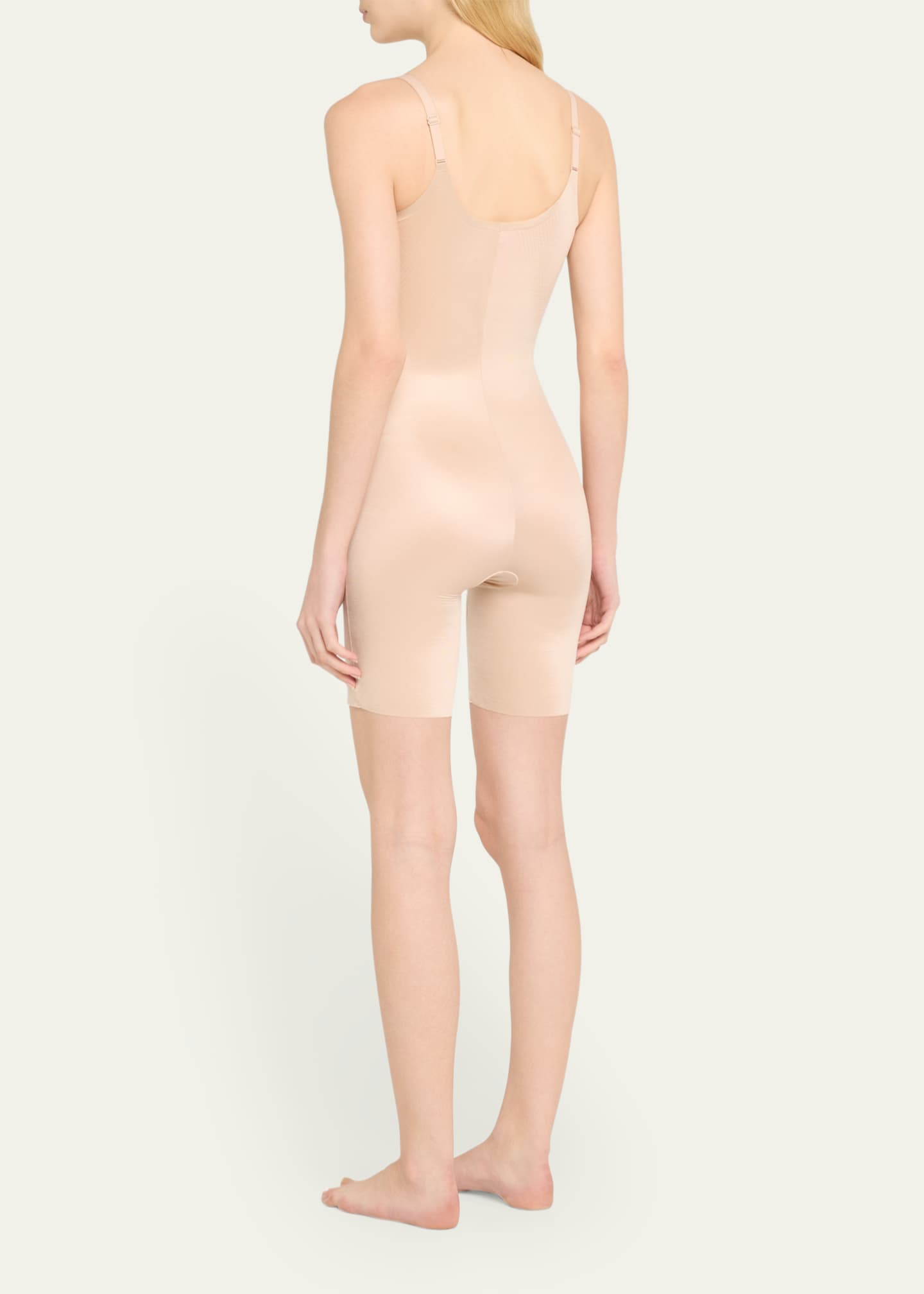 Spanx Suit Your Fancy Plunge LowBack MidThigh Bodysuit| Town Shop