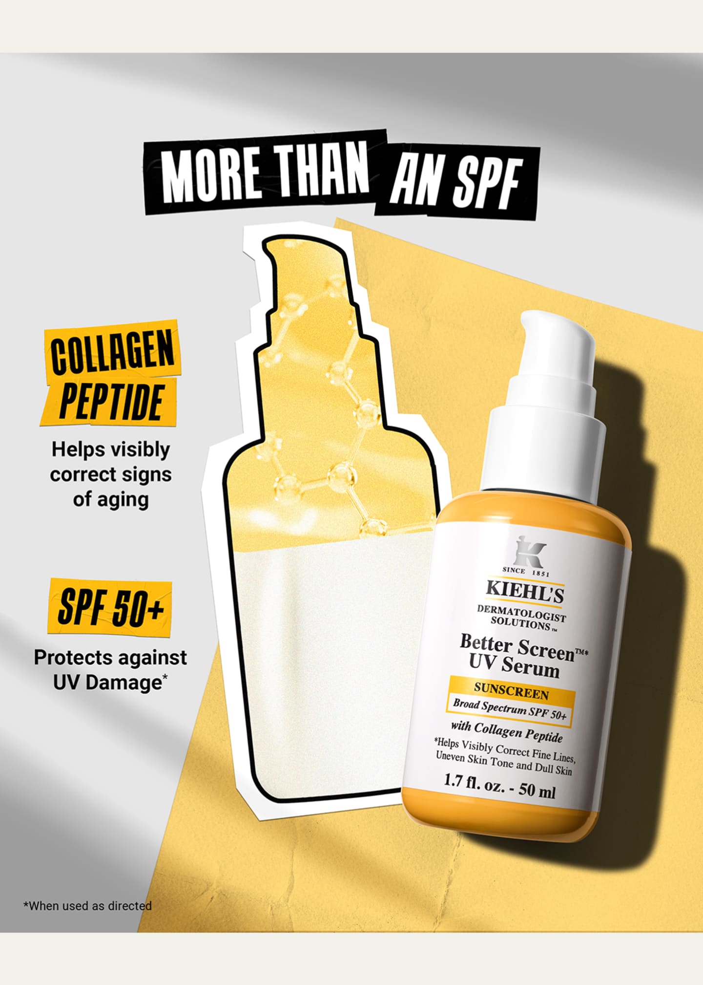 Kiehl's Since 1851 Better Screen™ UV Serum, 1.7 oz. Image 3 of 5