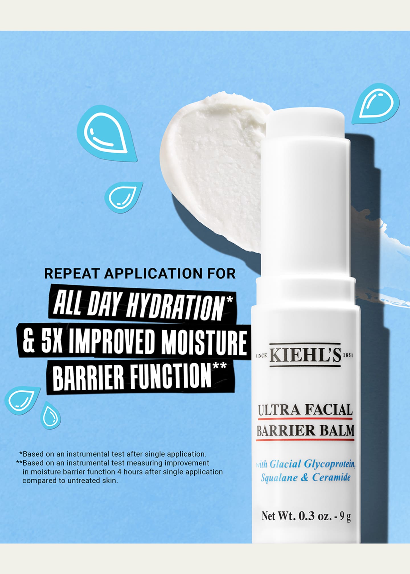 Kiehl's Since 1851 Ultra Facial Barrier Balm, 9 g Image 3 of 5